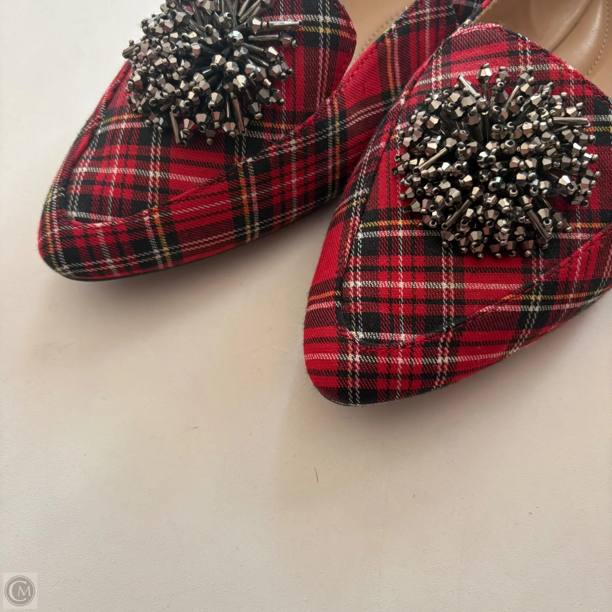 Shoes Flats By Talbots In Plaid Pattern, Size: 8.5 - Image 3