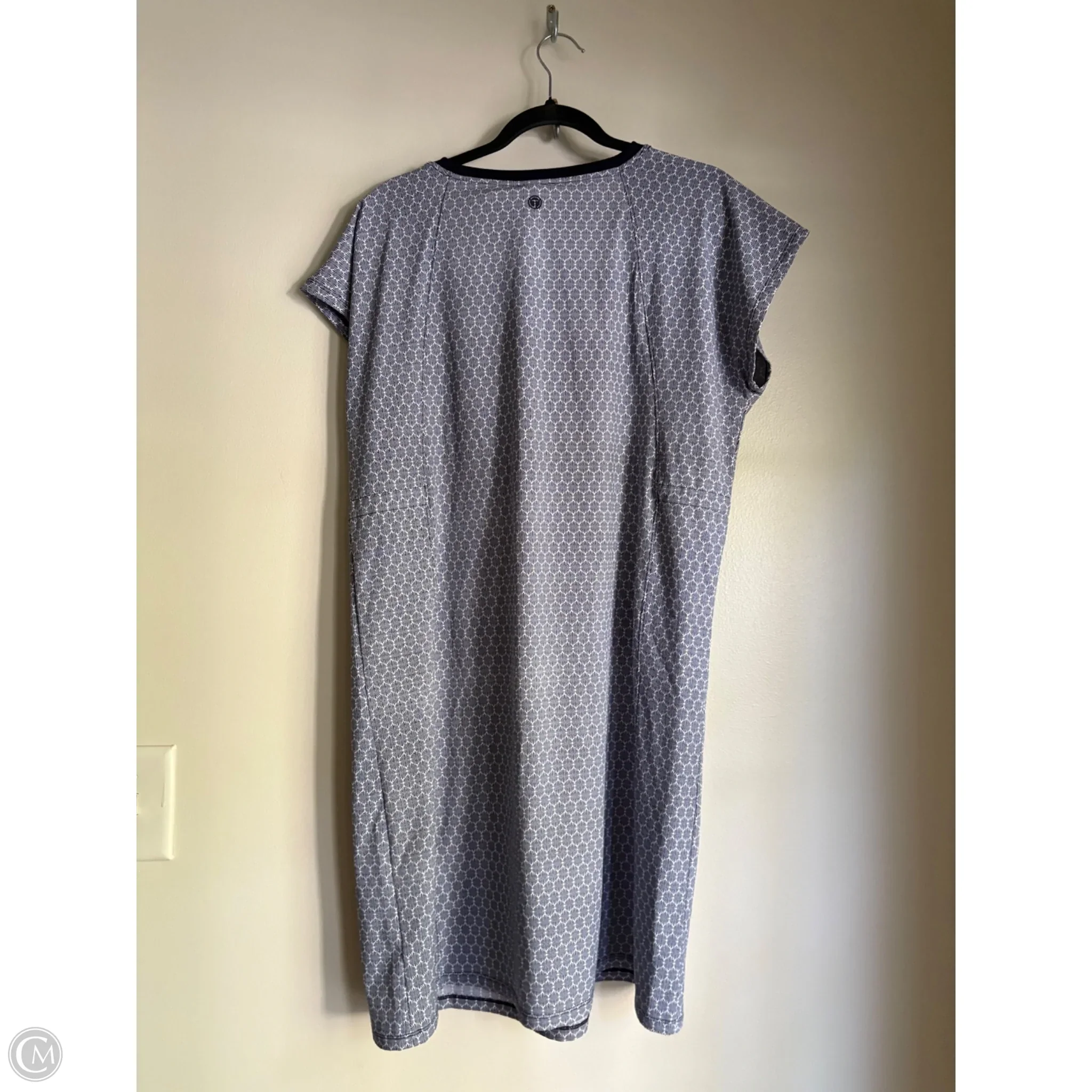 Dress Casual Midi By Talbots In Navy, Size: L - Image 2