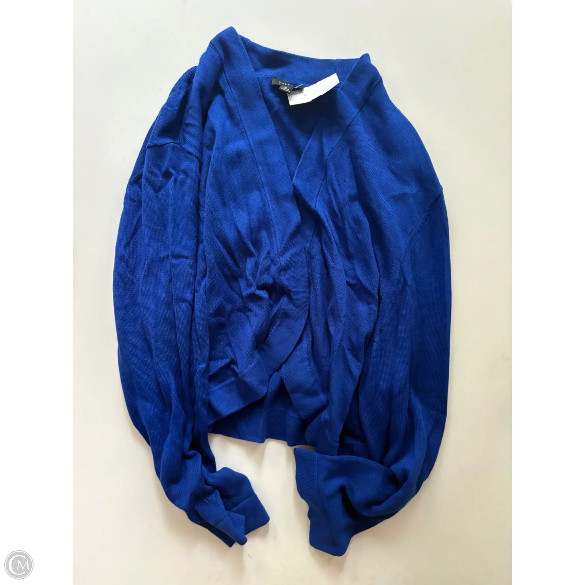 Sweater Cardigan By Talbots In Blue, Size: Xl - Image 1