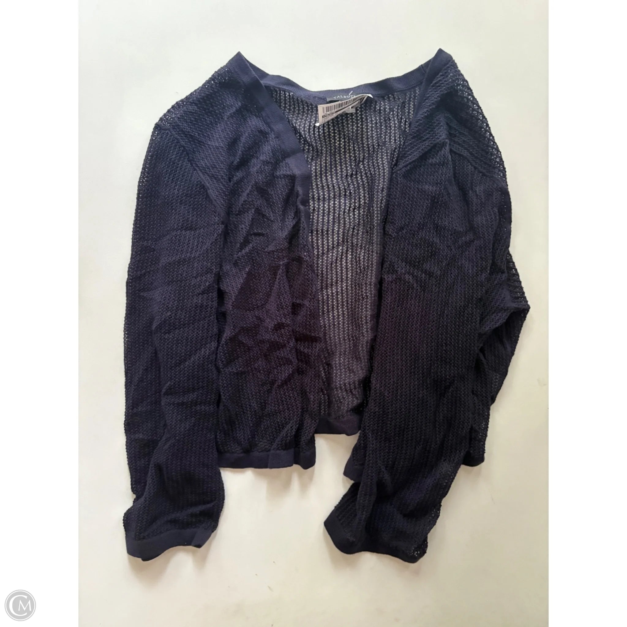 Sweater Short Sleeve By Talbots In Navy, Size: Xl - Image 1