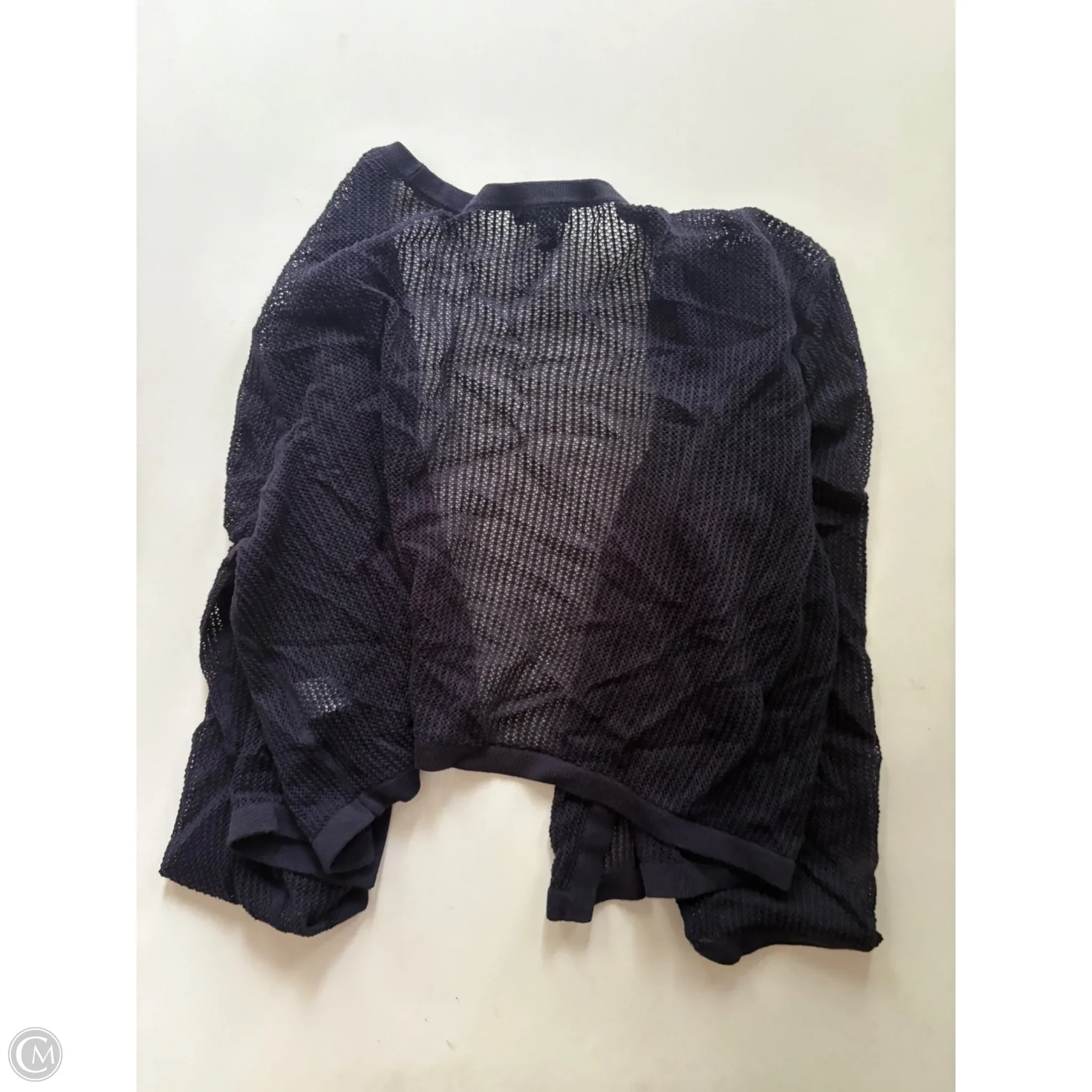 Sweater Short Sleeve By Talbots In Navy, Size: Xl - Image 2