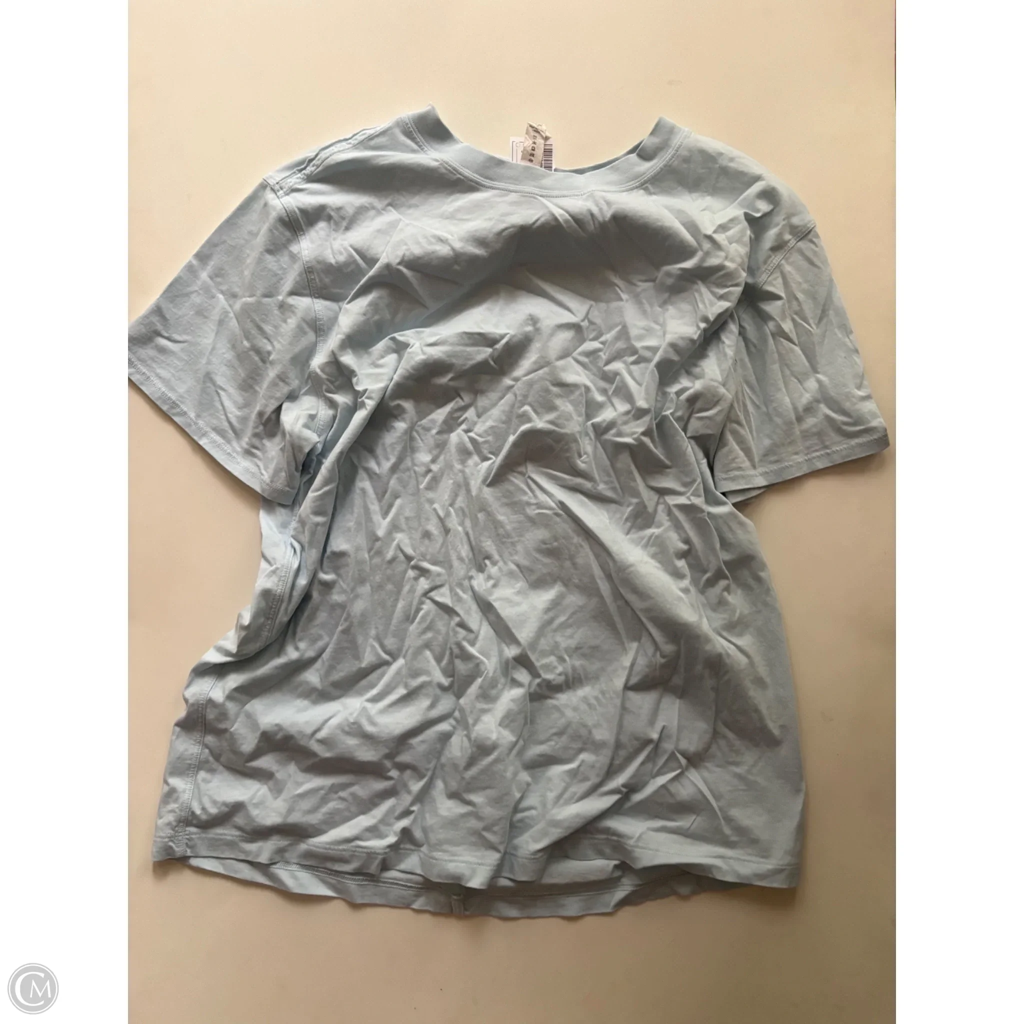 Top Short Sleeve By Lululemon In Blue, Size: S - Image 1
