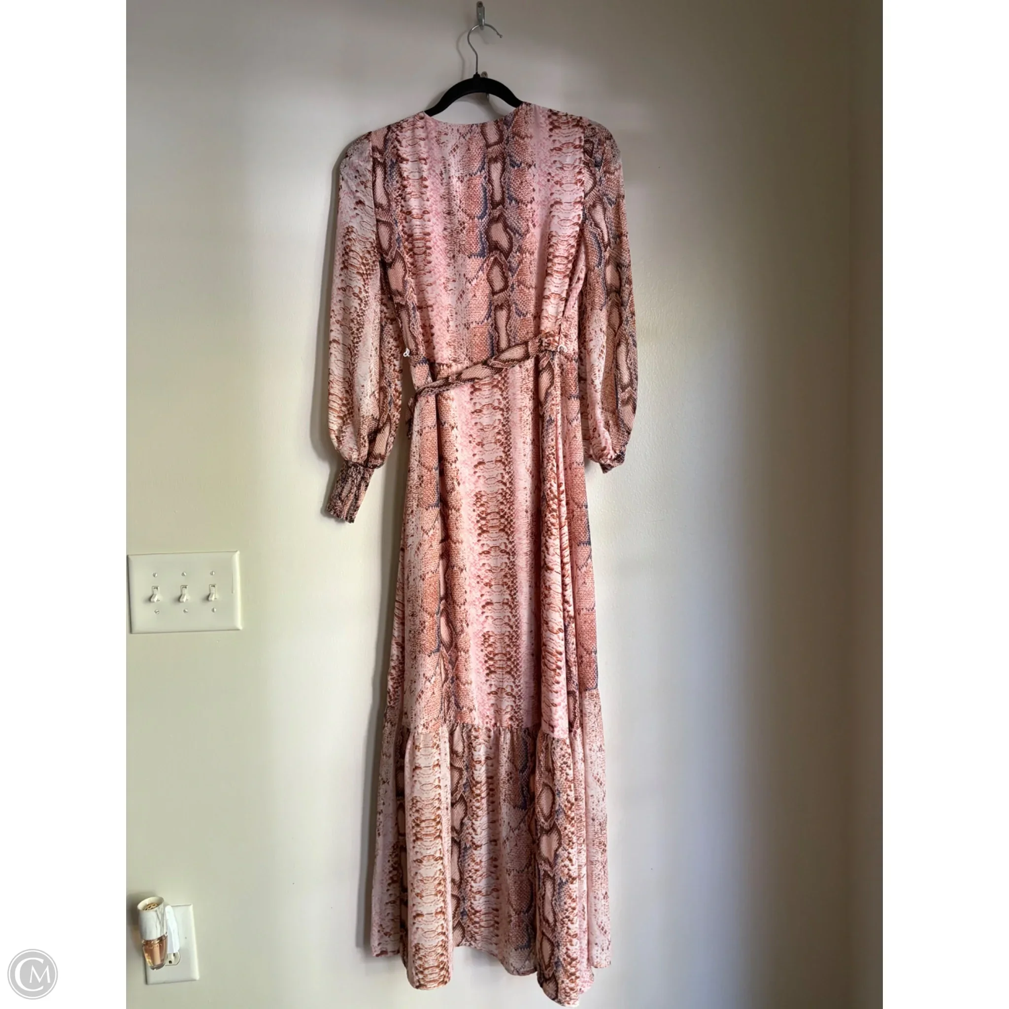 Dress Party Long By Bar Iii In Animal Print, Size: Xs - Image 2