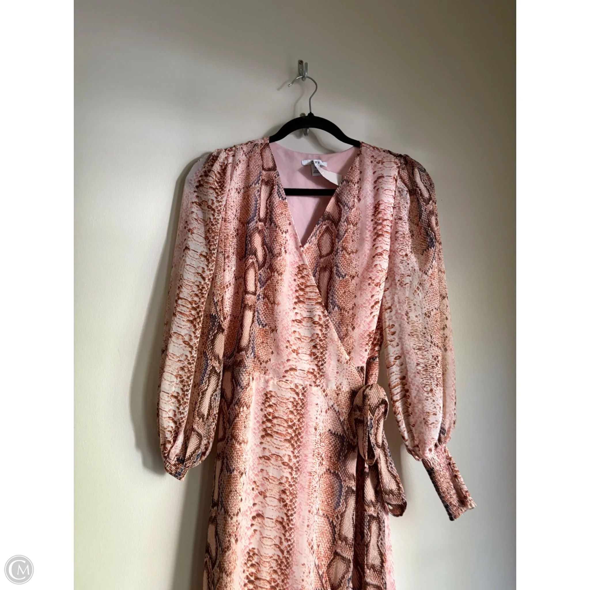 Dress Party Long By Bar Iii In Animal Print, Size: Xs - Image 3