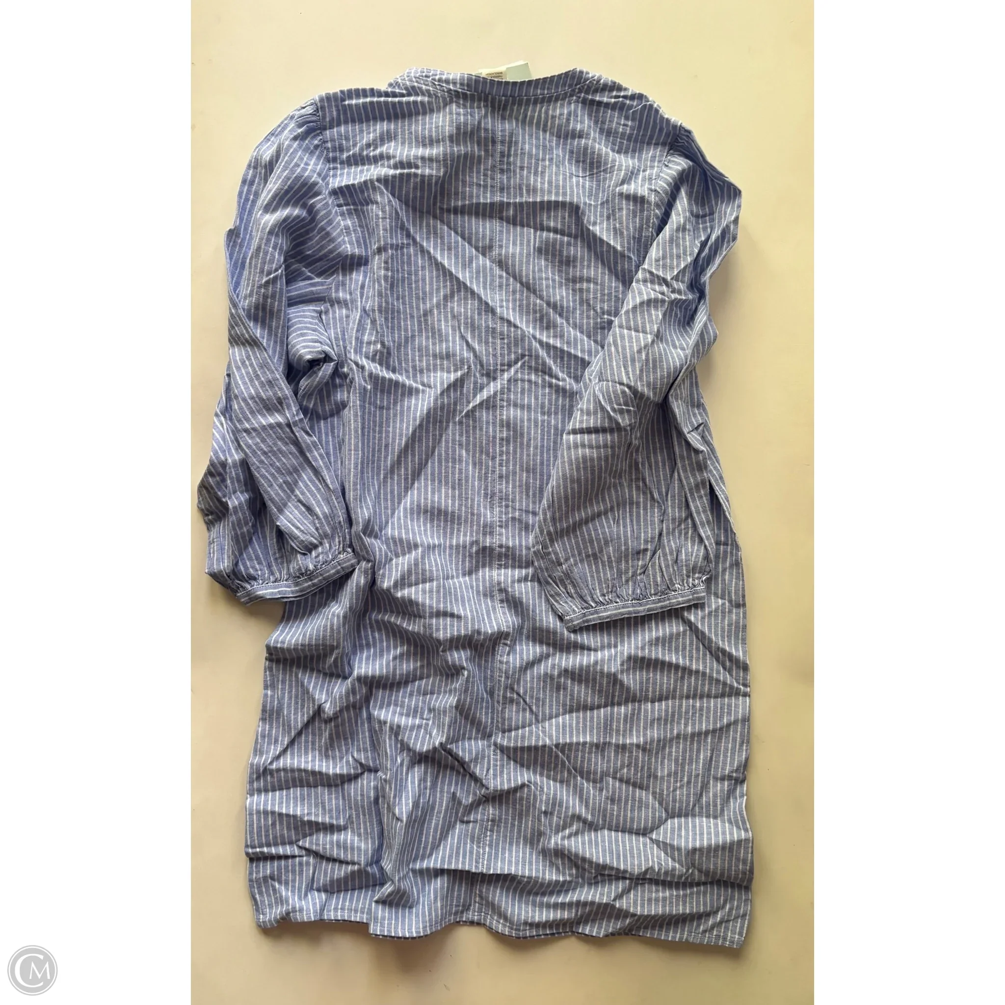Dress Casual Midi By H&m In Striped Pattern, Size: Xs - Image 2