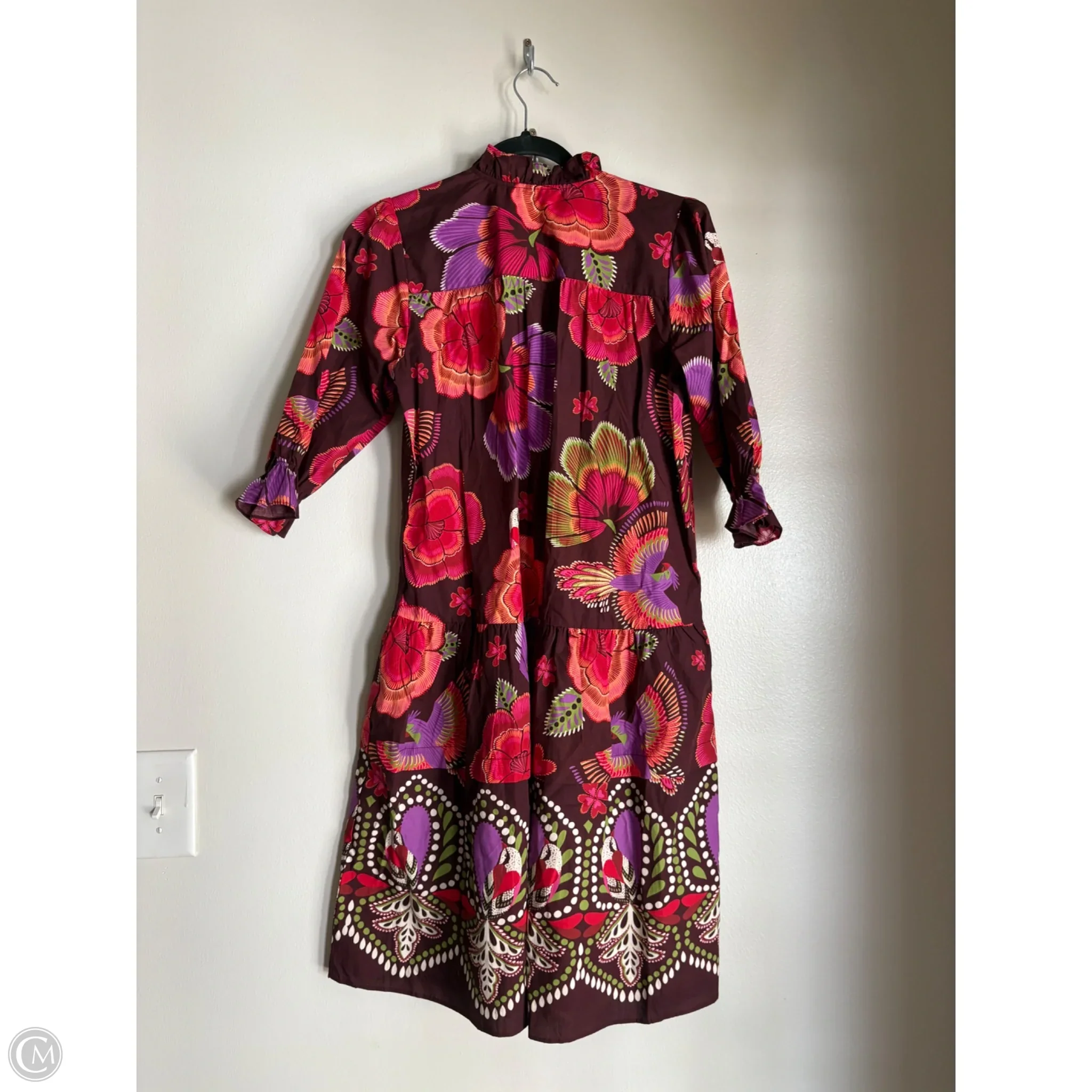 Dress Casual Maxi By Maude Vivante In Floral Print, Size: S - Image 2
