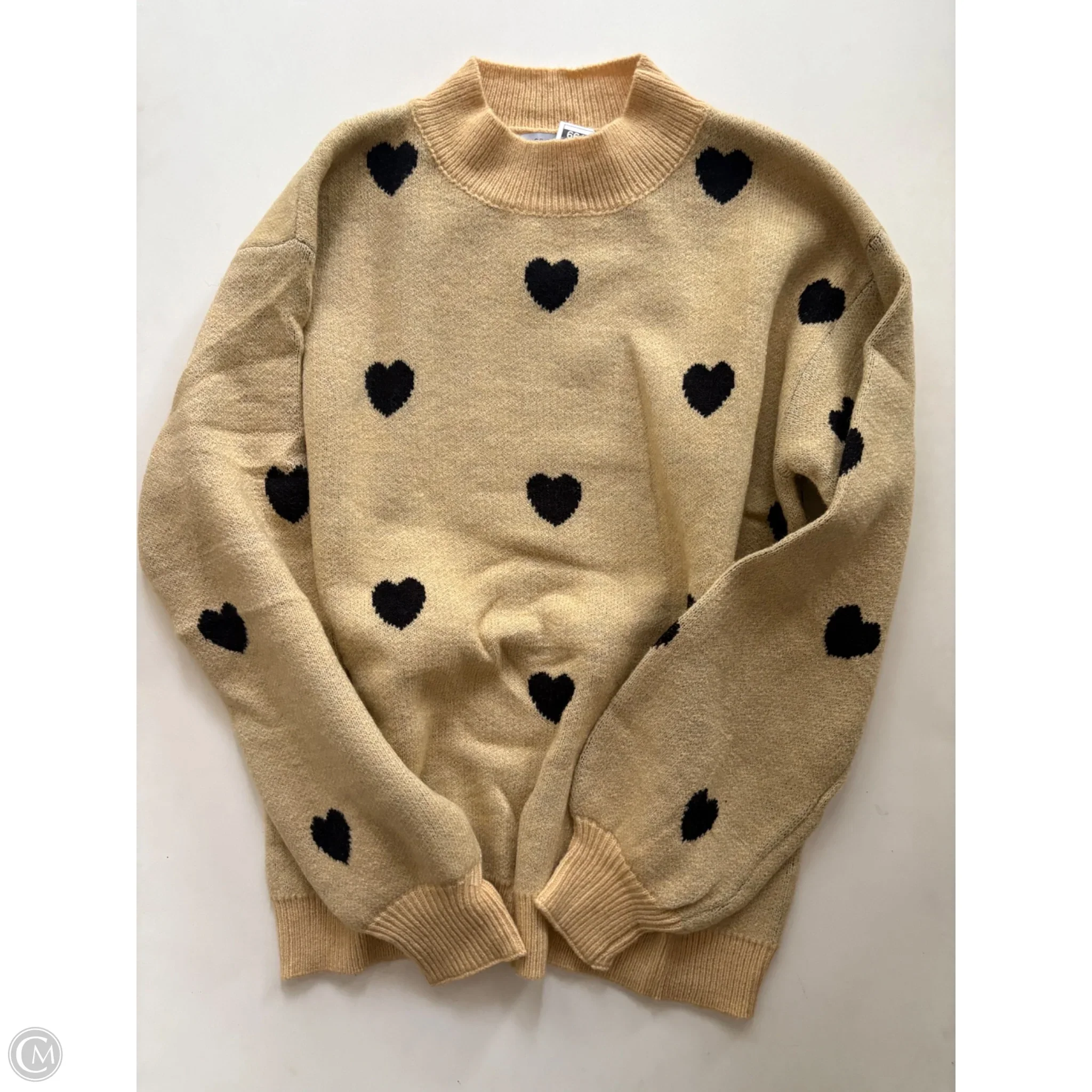 Sweater By Miss Sparkling In Polkadot Pattern, Size: S - Image 1