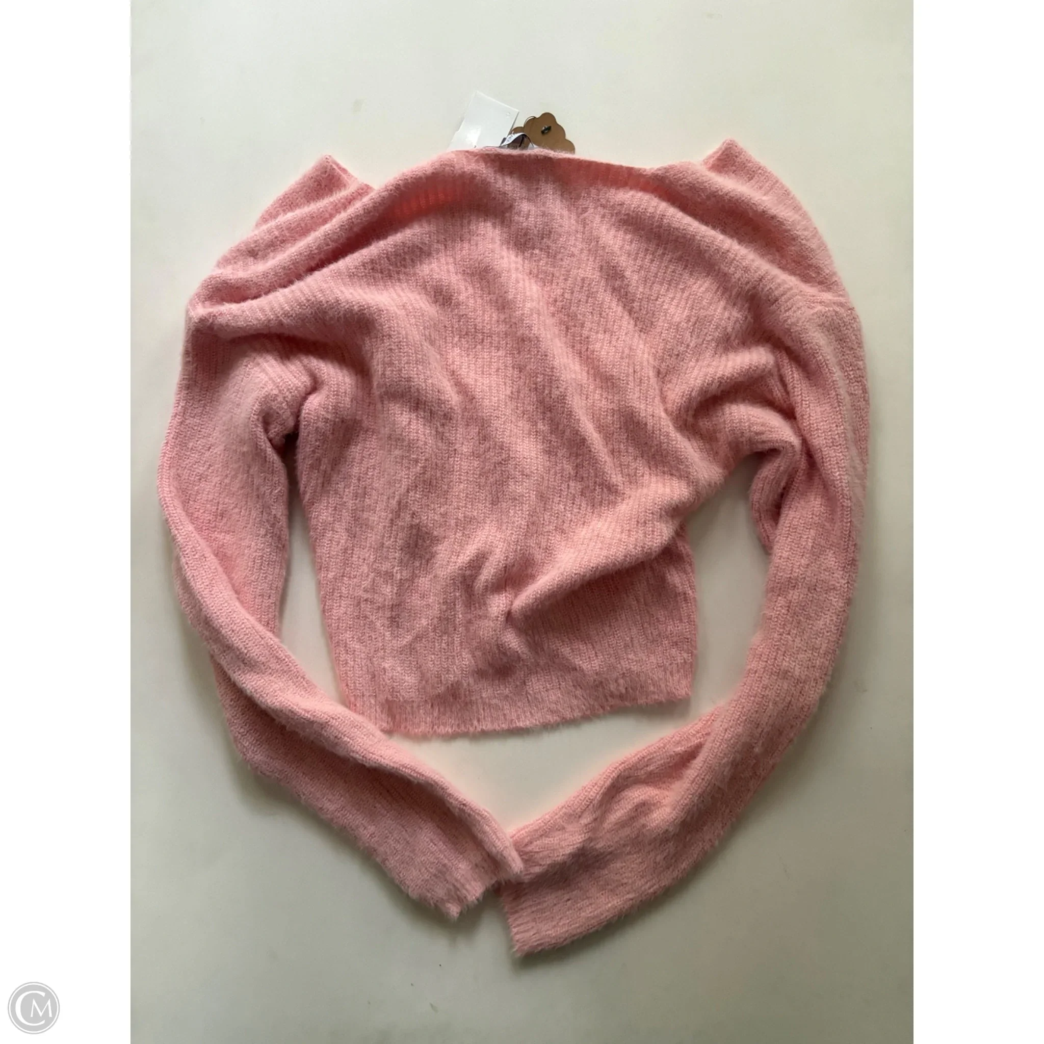 Top Short Sleeve By Ee Some In Pink, Size: L - Image 2