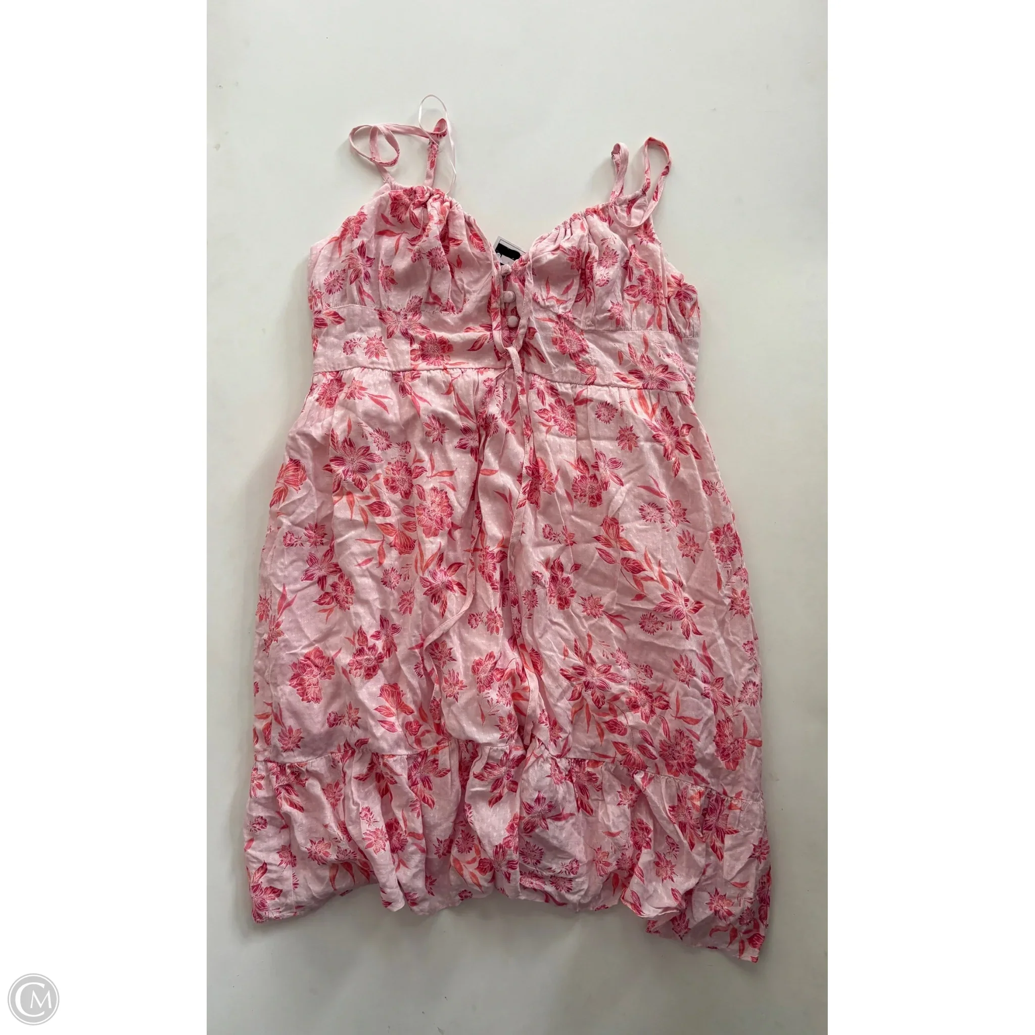 Dress Casual Short By Promesa In Pink, Size: L - Image 1