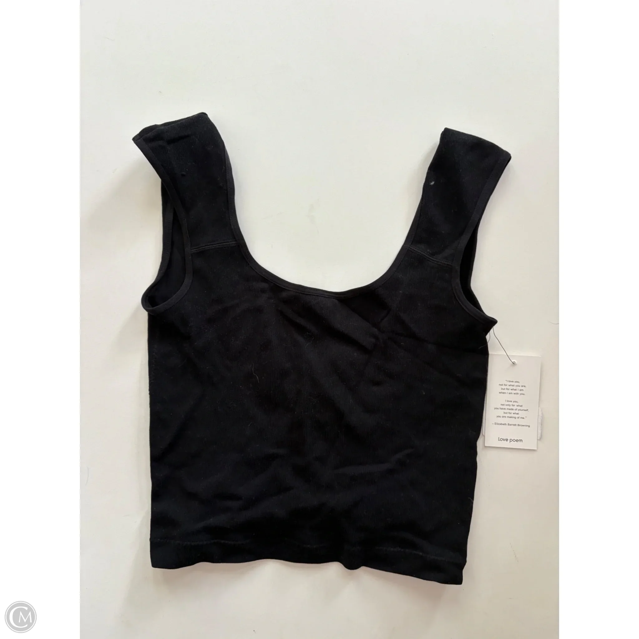 Athletic Tank Top By Clothes Mentor In Black, Size: M - Image 1