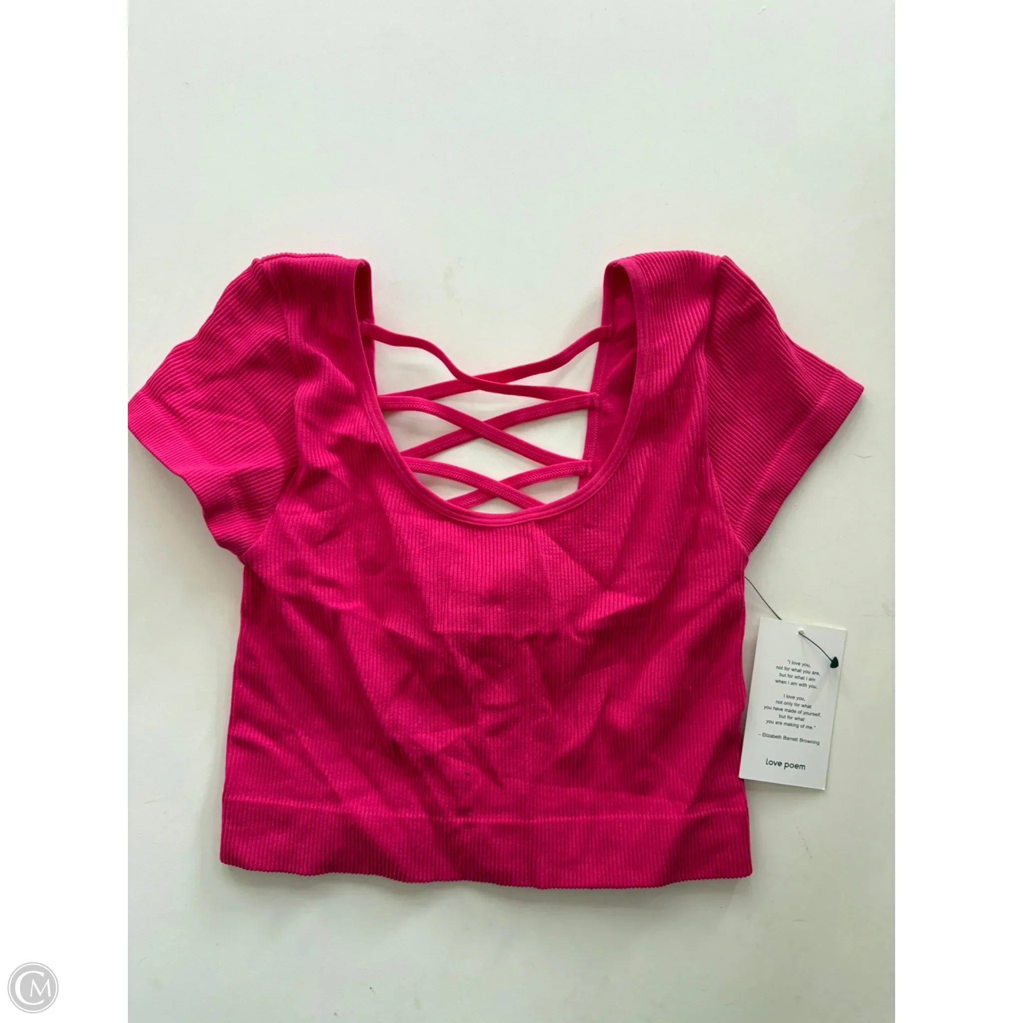 Athletic Tank Top By Clothes Mentor In Pink, Size: M - Image 1