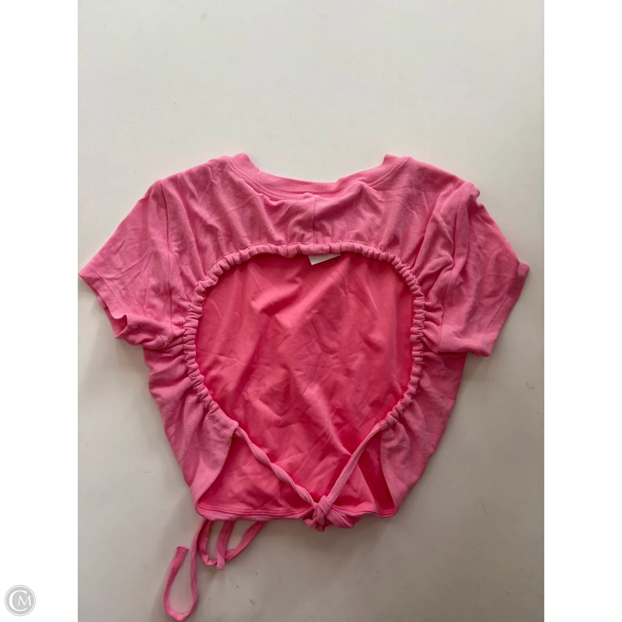 Top Short Sleeve By Cmc In Pink, Size: M - Image 2
