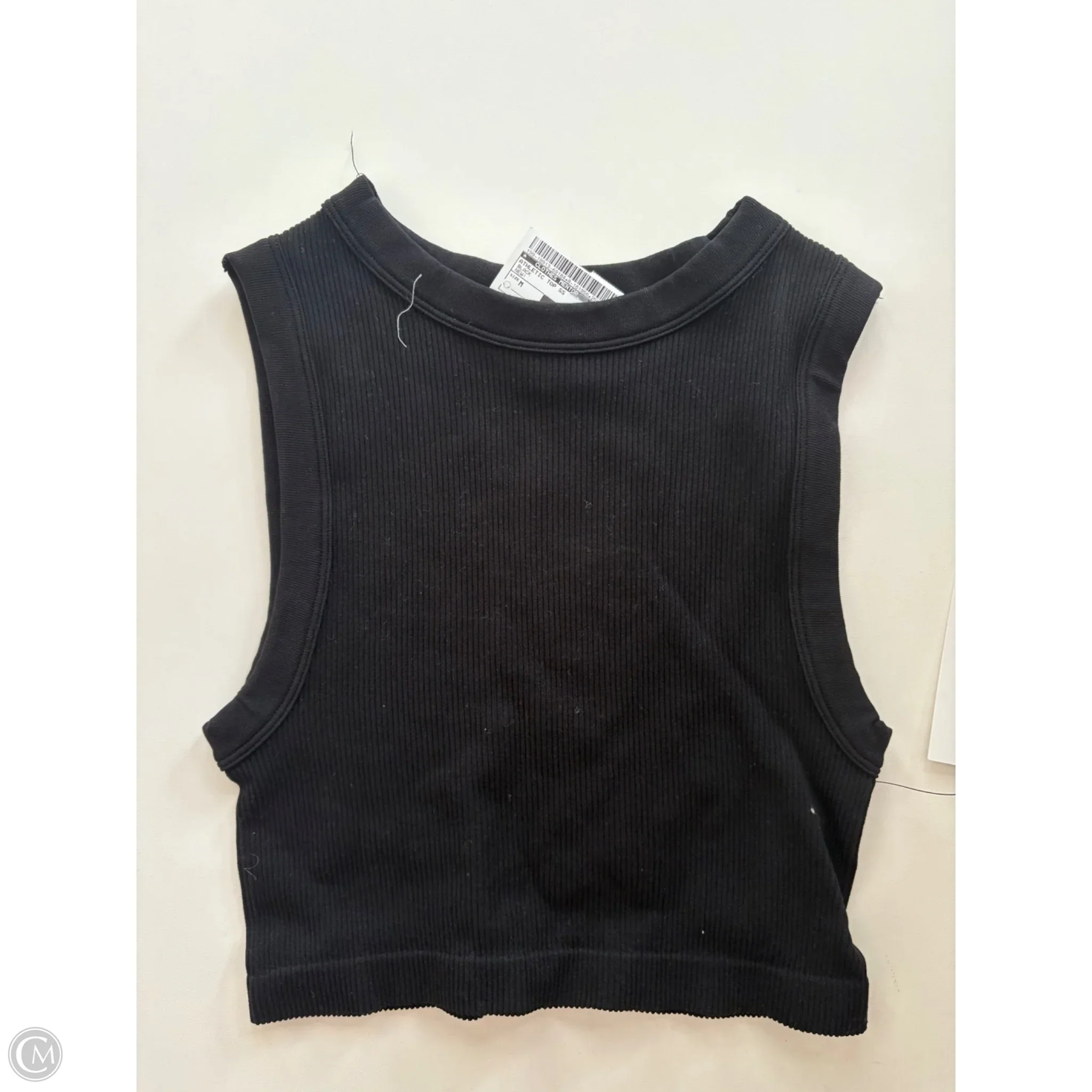Athletic Top Short Sleeve By Clothes Mentor In Black, Size: M - Image 2