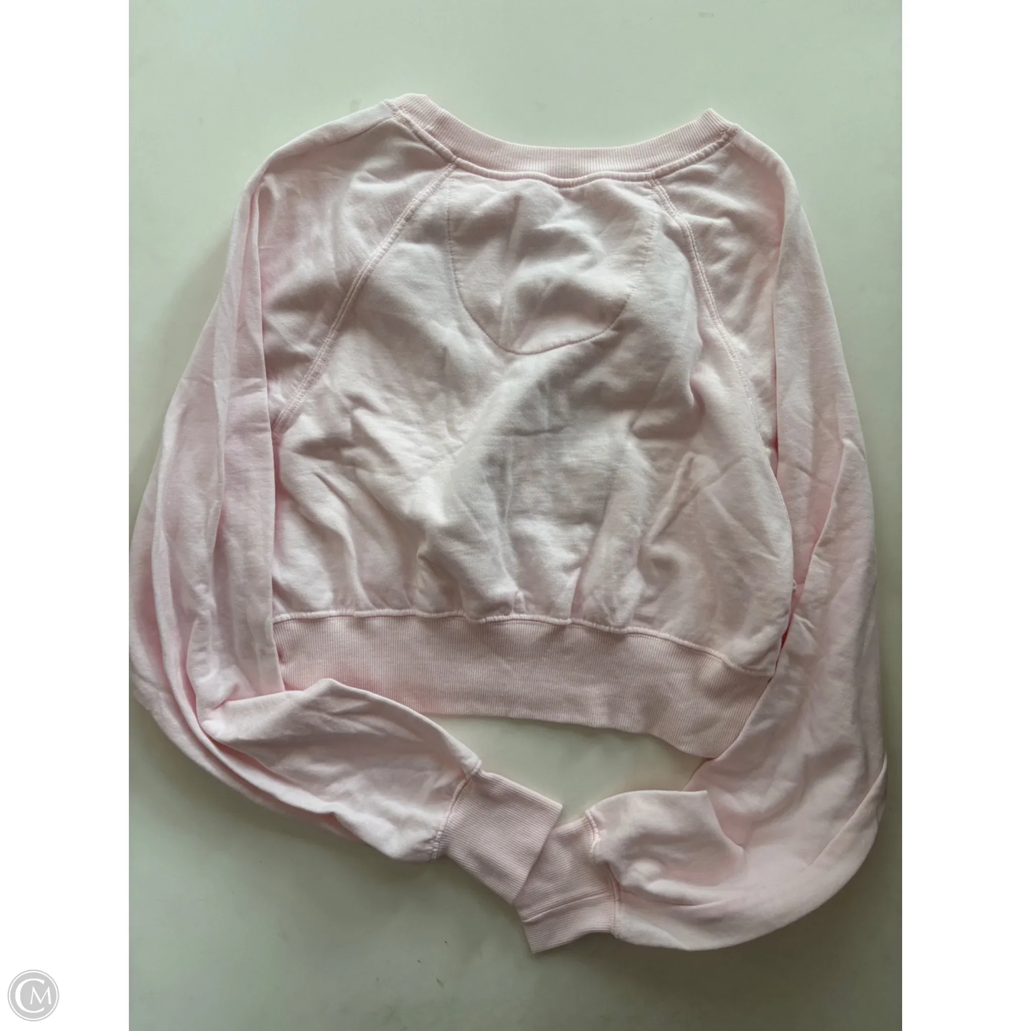 Sweatshirt Crewneck By Clothes Mentor In Pink, Size: S - Image 2