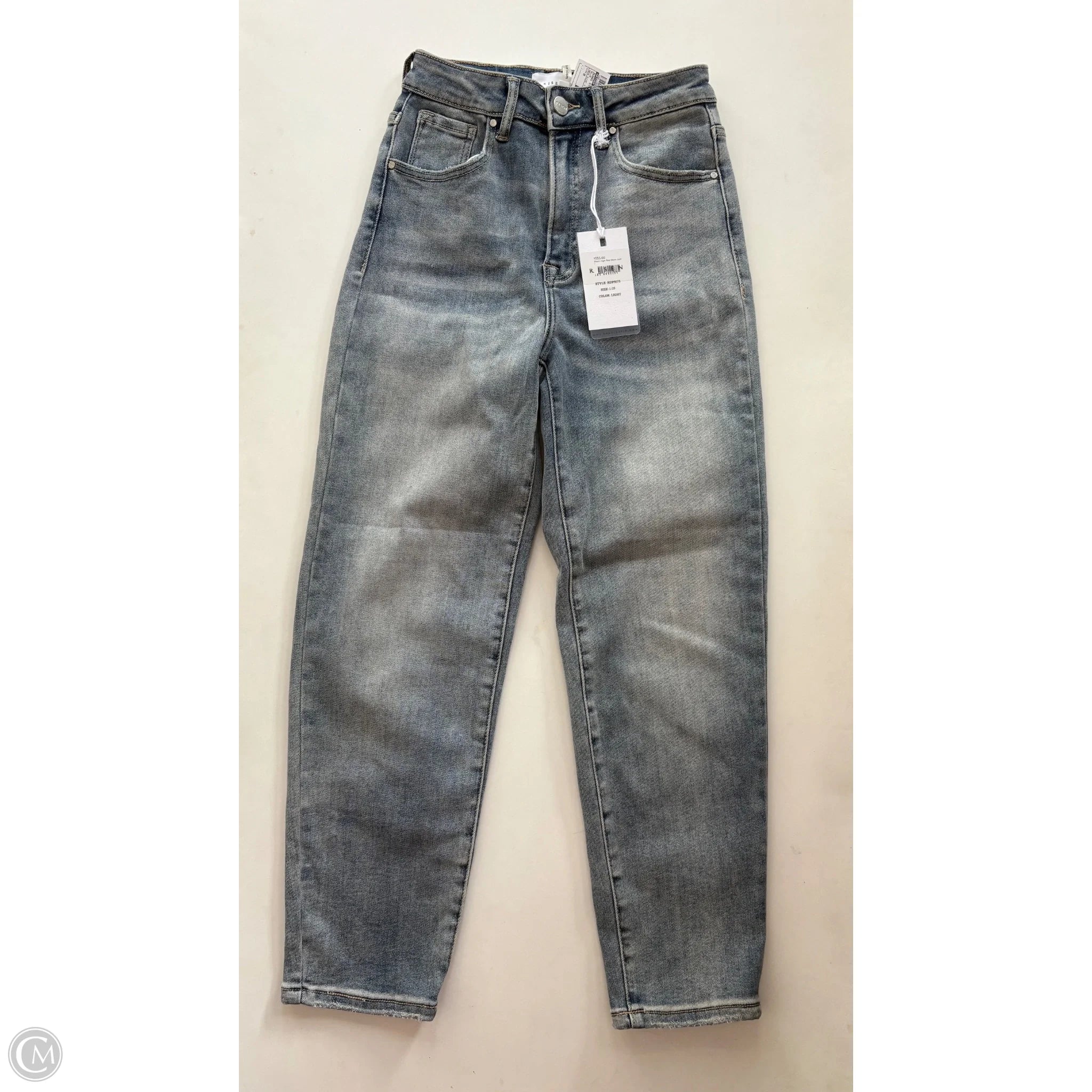Jeans Straight By Risen In Blue, Size: 0 - Image 1