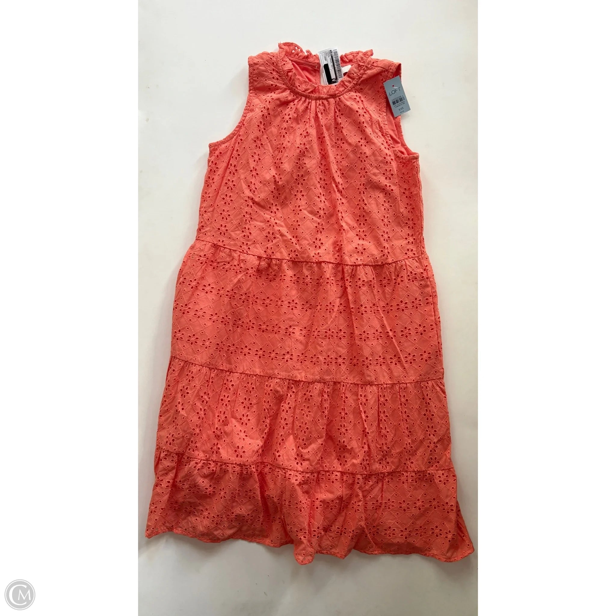 Dress Casual Maxi By Loft In Orange, Size: Xxsp - Image 1