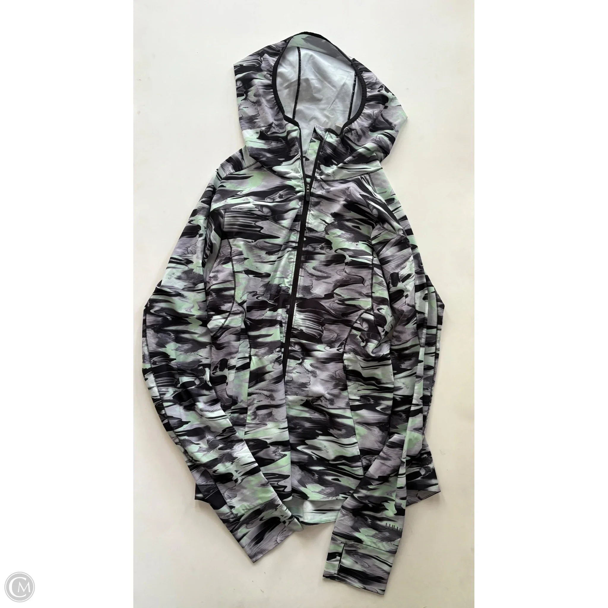 Athletic Jacket By Lululemon In Multi-colored, Size: S