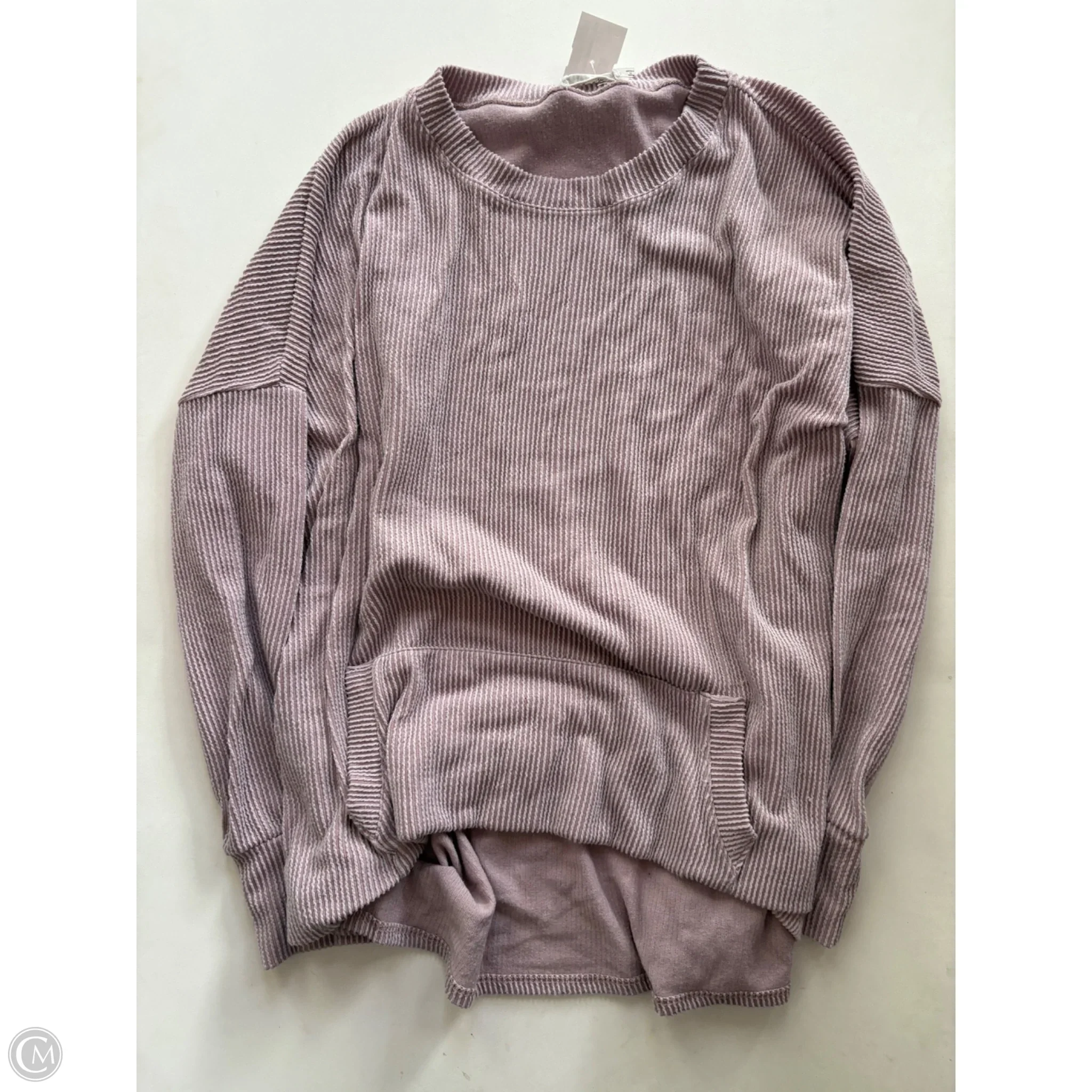 Top Long Sleeve By Cmc In Purple, Size: S - Image 1