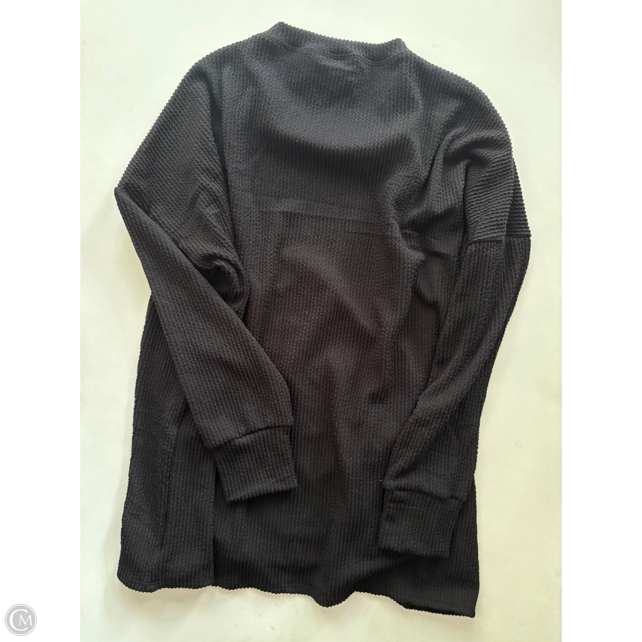 Top Long Sleeve By Cmc In Black, Size: S - Image 2