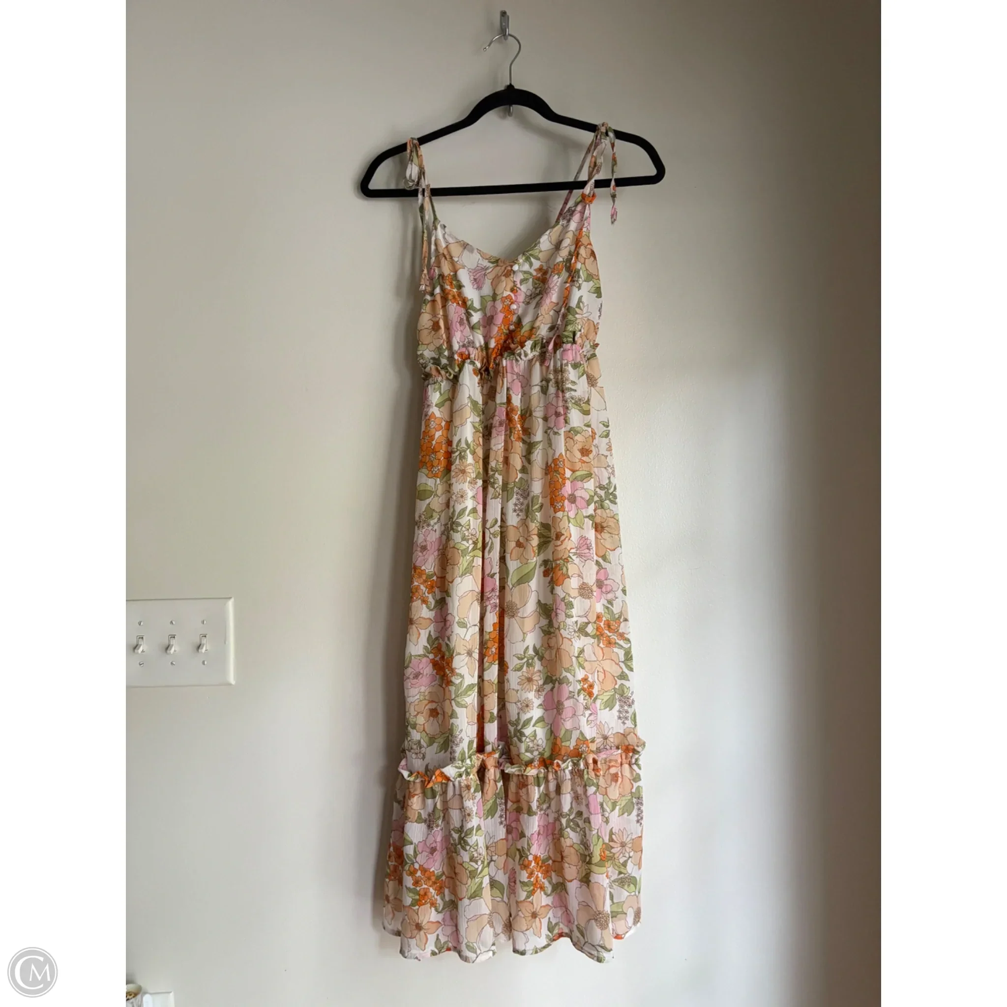 Dress Casual Short By August Sky In Floral Print, Size: S - Image 1