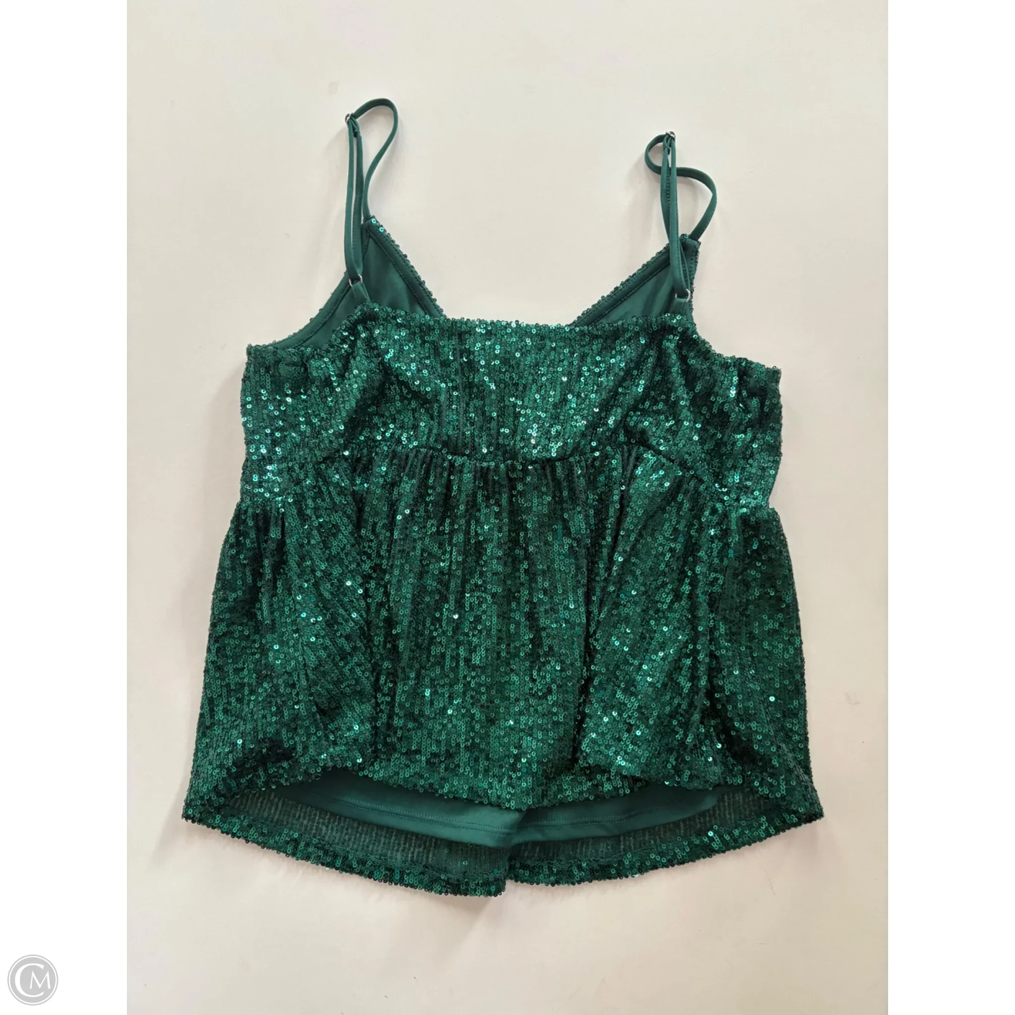 Tank Top By Love On A Hanger In Green, Size: M - Image 2