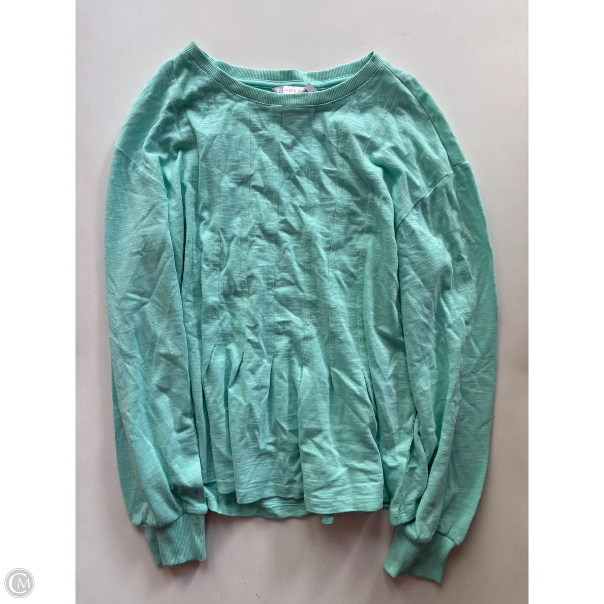 Sweater By Crown And Ivy In Green, Size: M - Image 1