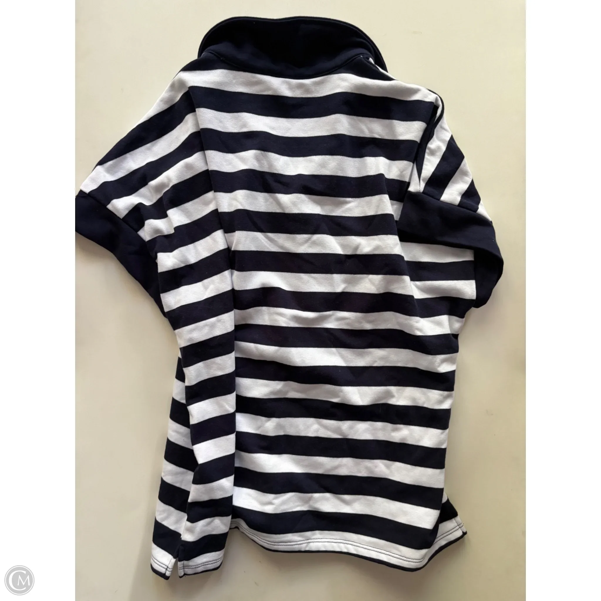 Top Short Sleeve By Crown And Ivy In Striped Pattern, Size: Xl - Image 2