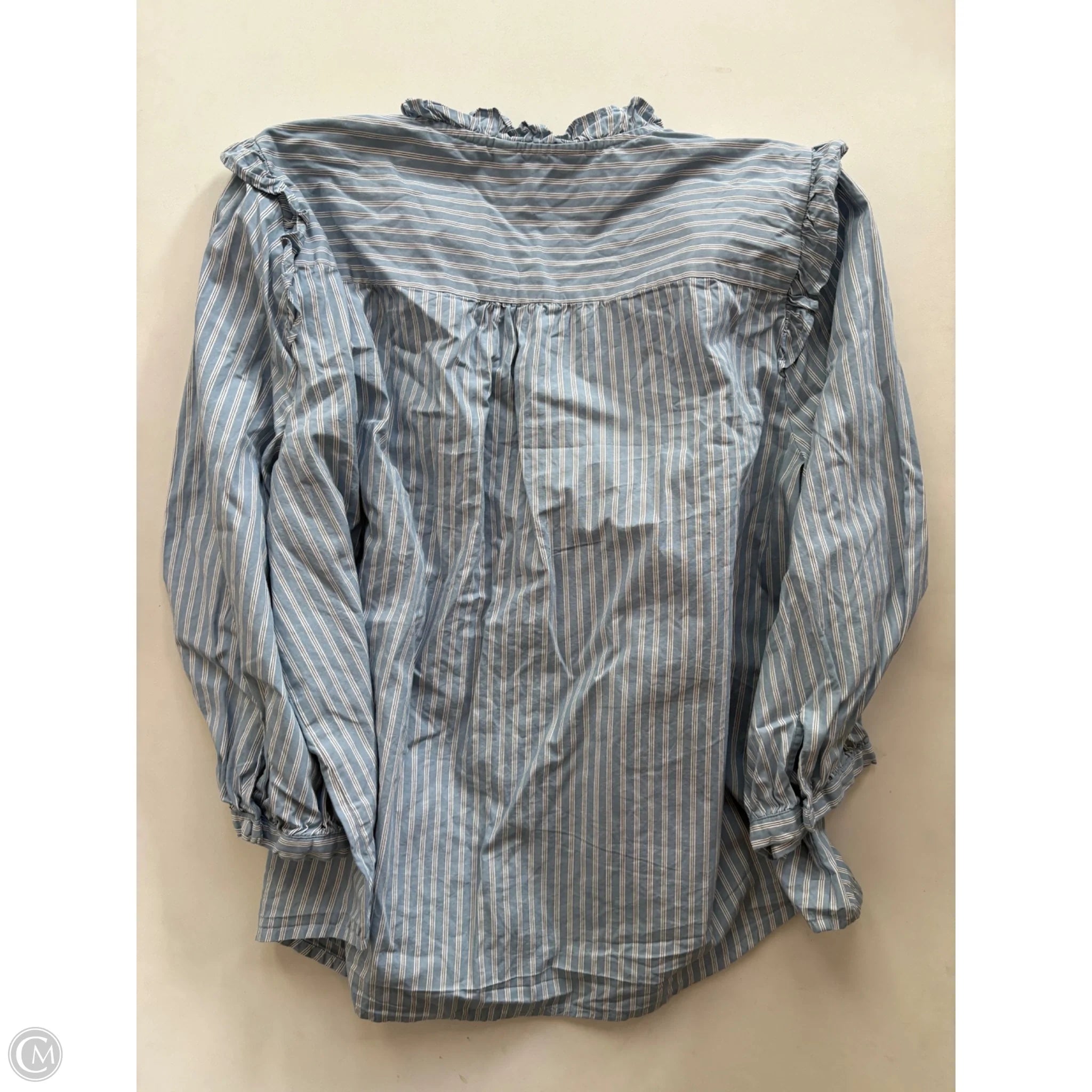 Top Long Sleeve By Lc Lauren Conrad In Striped Pattern, Size: 2x - Image 2