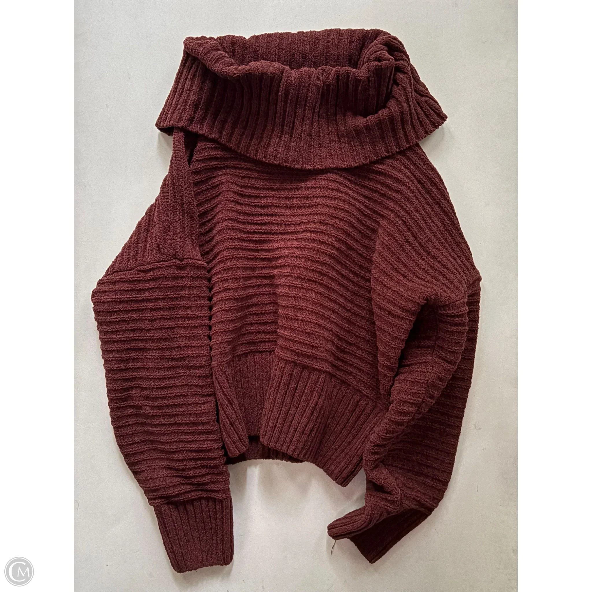 Sweater By Yarn & See In Brown, Size: L - Image 1
