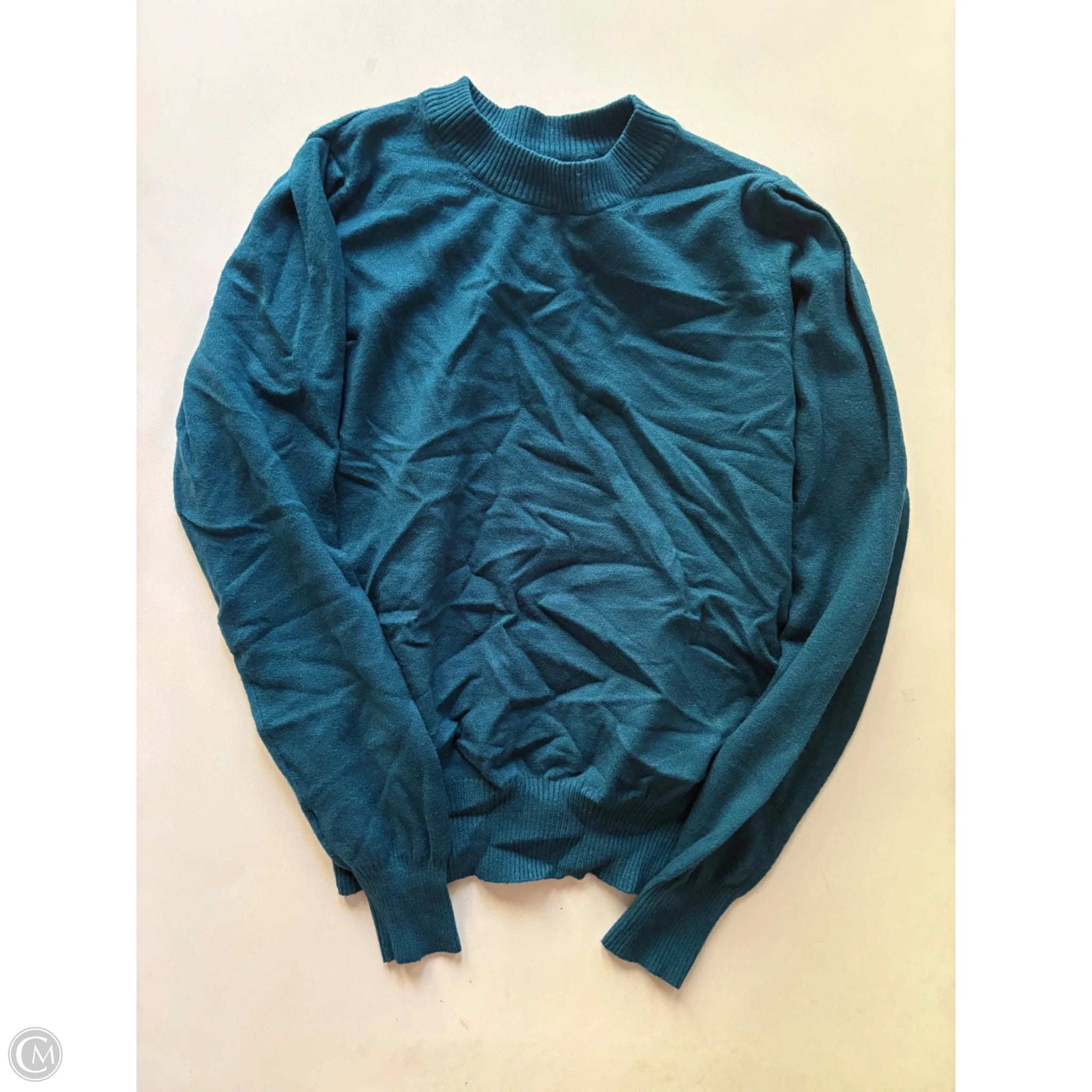 Sweater By Zenana In Blue, Size: L - Image 1