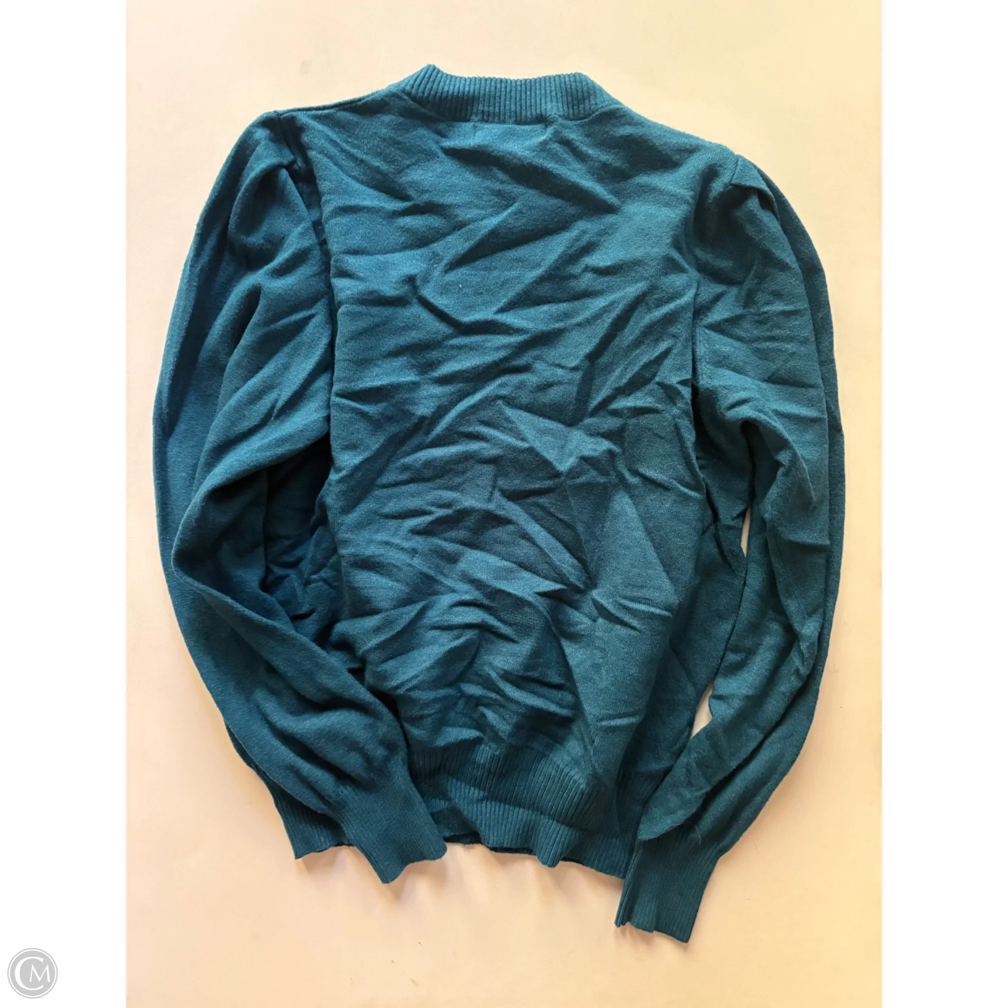 Sweater By Zenana In Blue, Size: L - Image 2