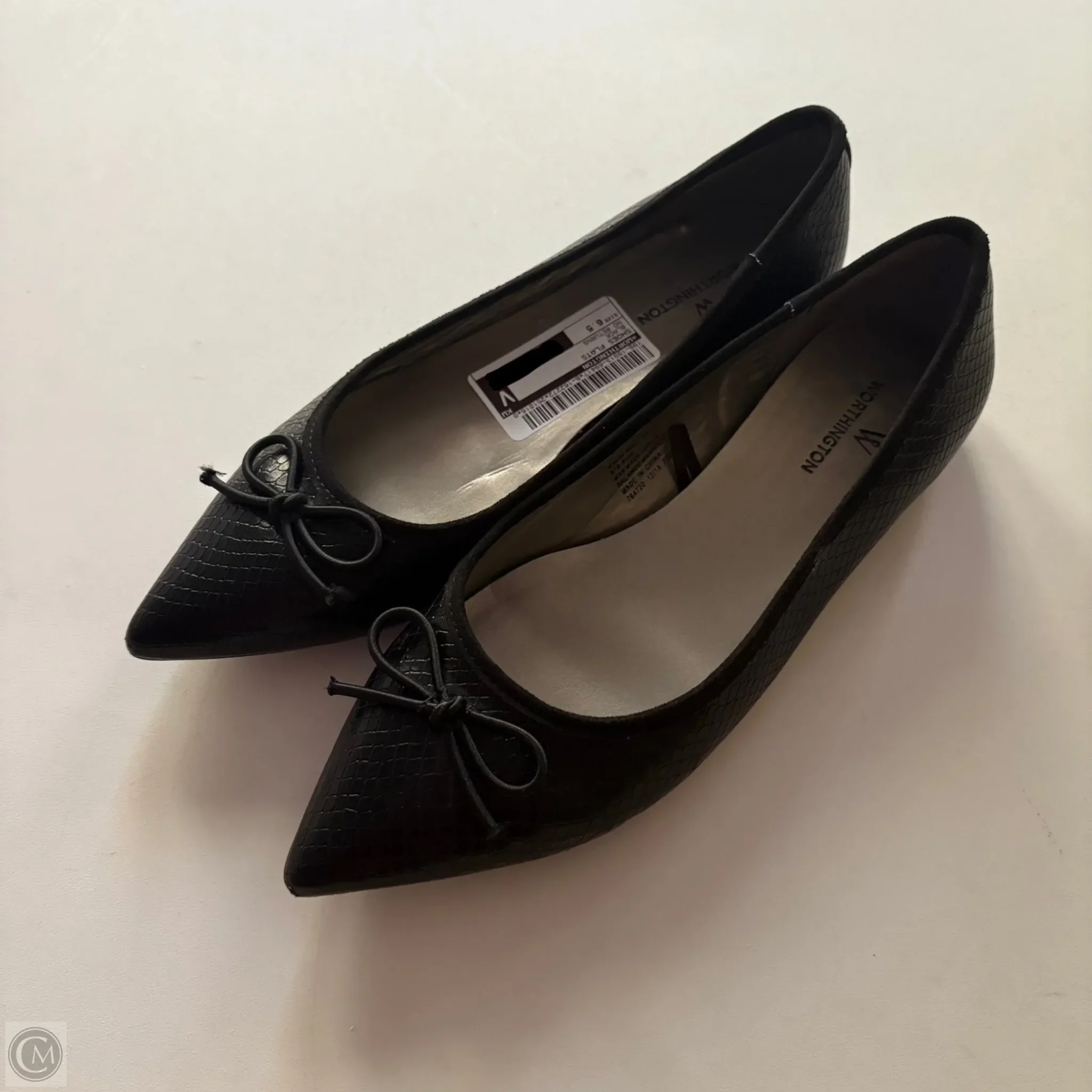 Shoes Flats By Worthington In Black, Size: 6.5 - Image 1
