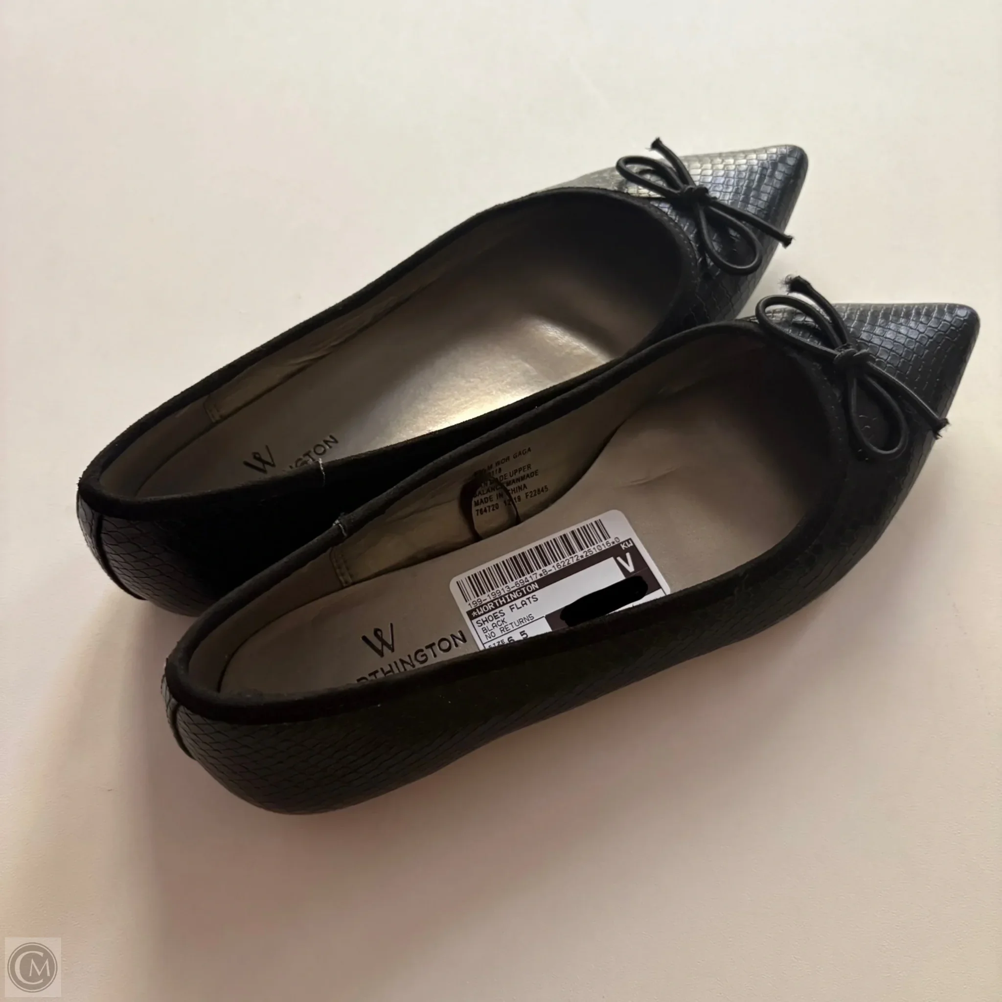Shoes Flats By Worthington In Black, Size: 6.5 - Image 2
