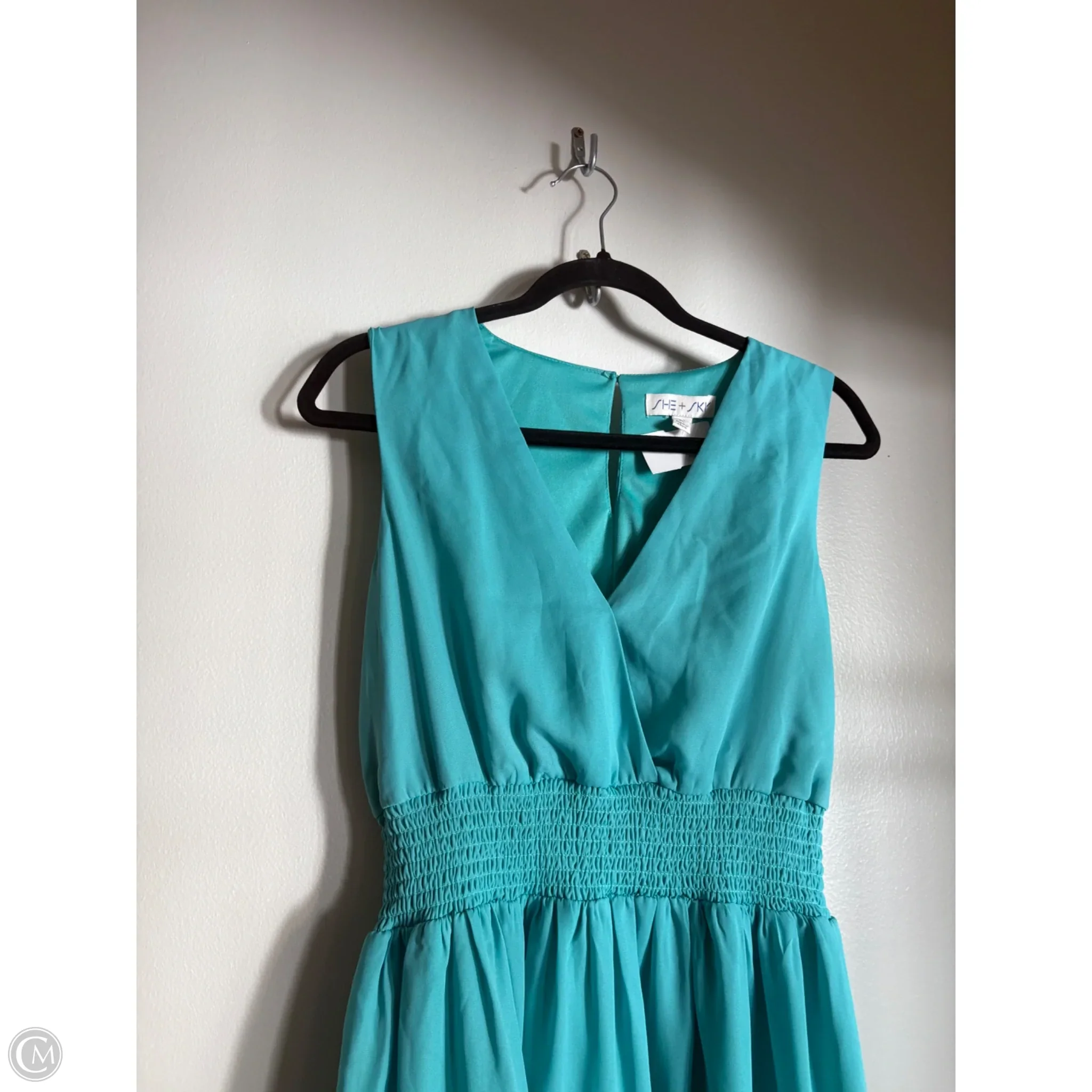 Dress Casual Midi By She + Sky In Blue, Size: M - Image 3