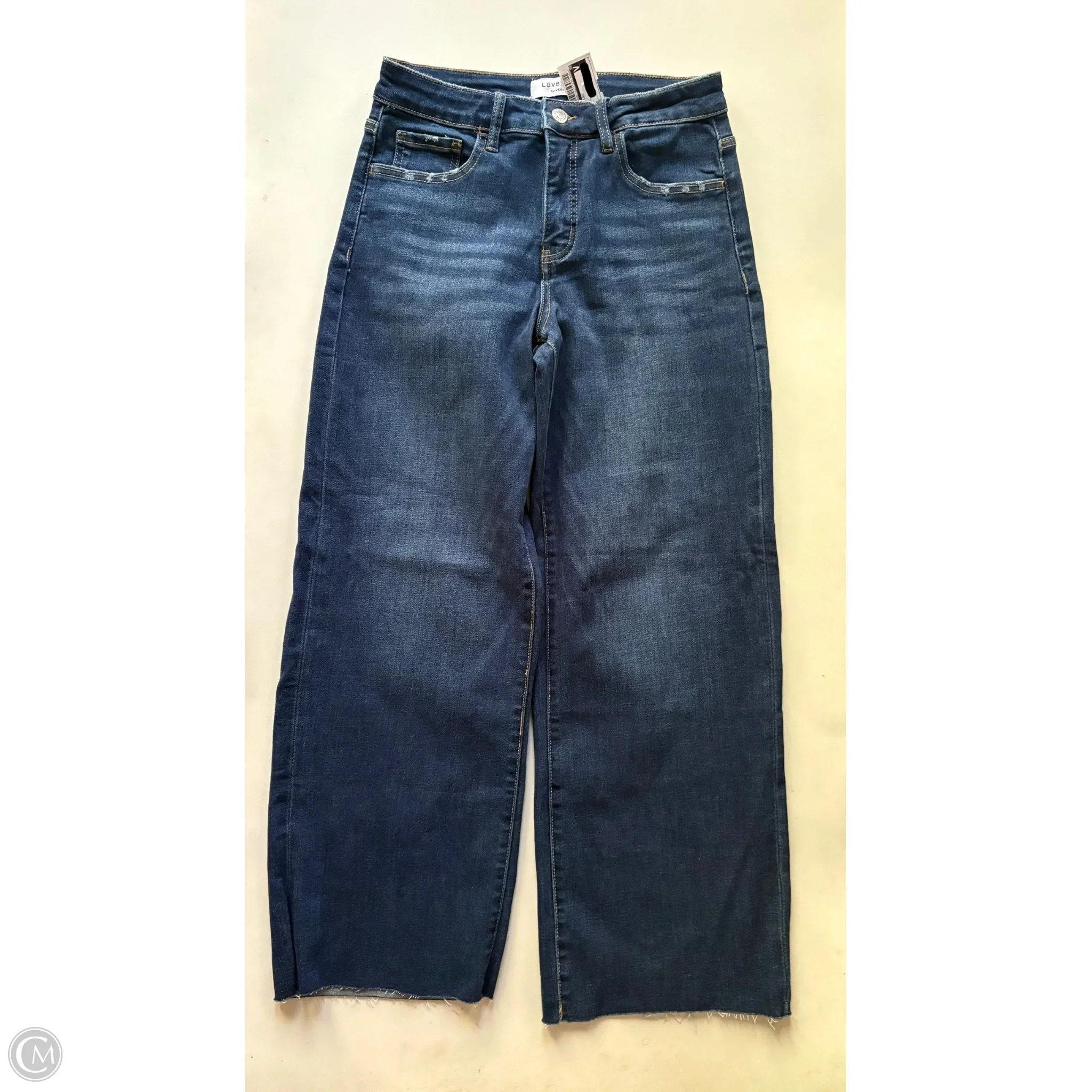 Jeans Wide Leg By Vervet In Blue, Size: 4 - Image 1