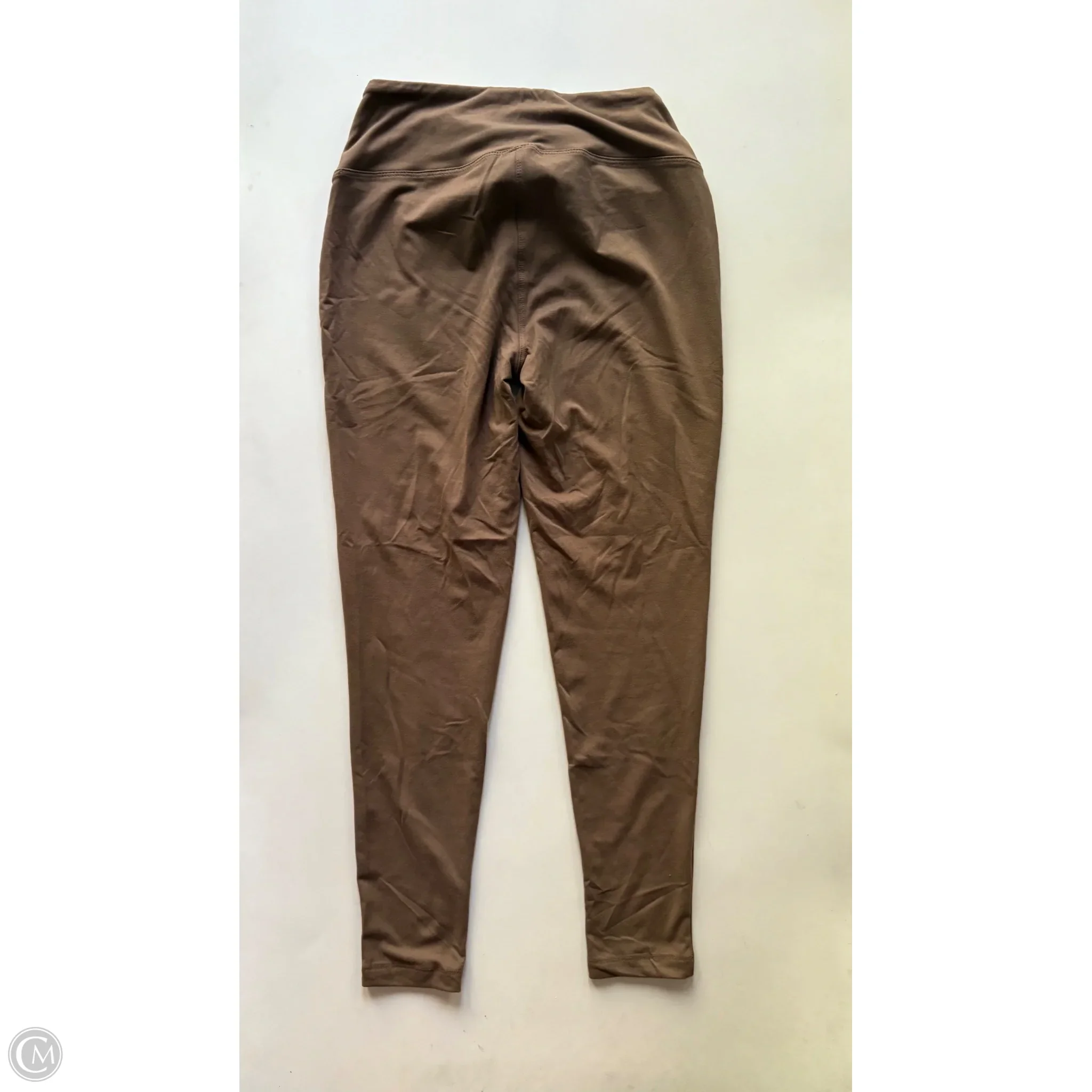 Athletic Leggings By Zenana In Brown, Size: L - Image 2