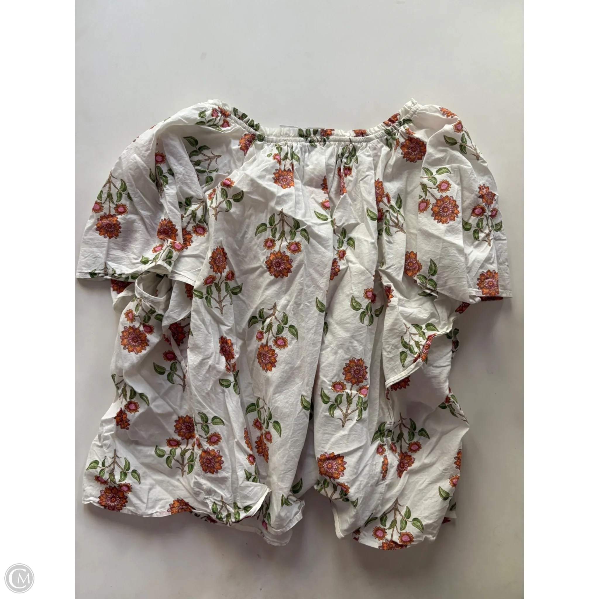 Top Short Sleeve By Old Gringo In Floral Print, Size: 2x - Image 2