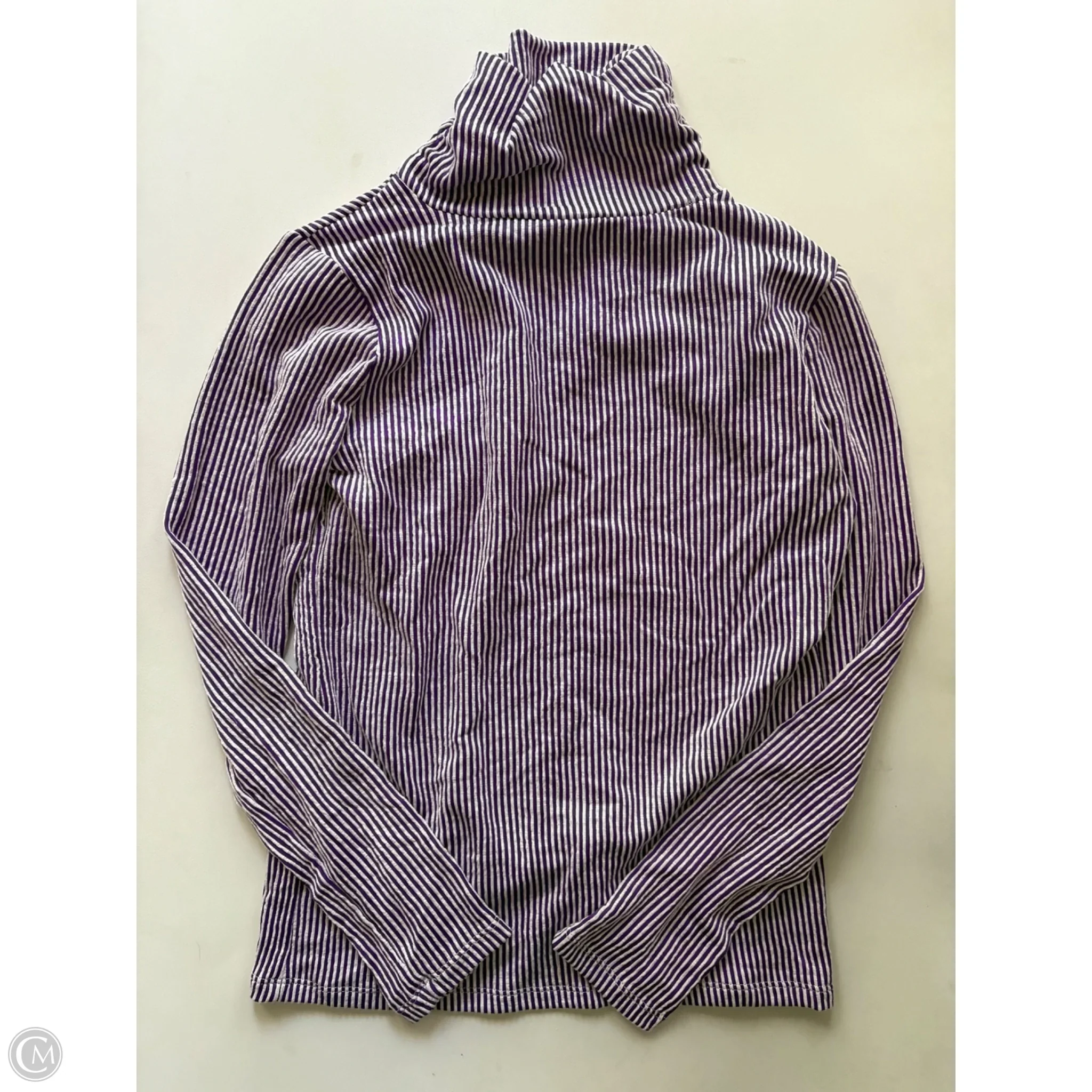 Top Long Sleeve By Zenana In Purple, Size: L - Image 1