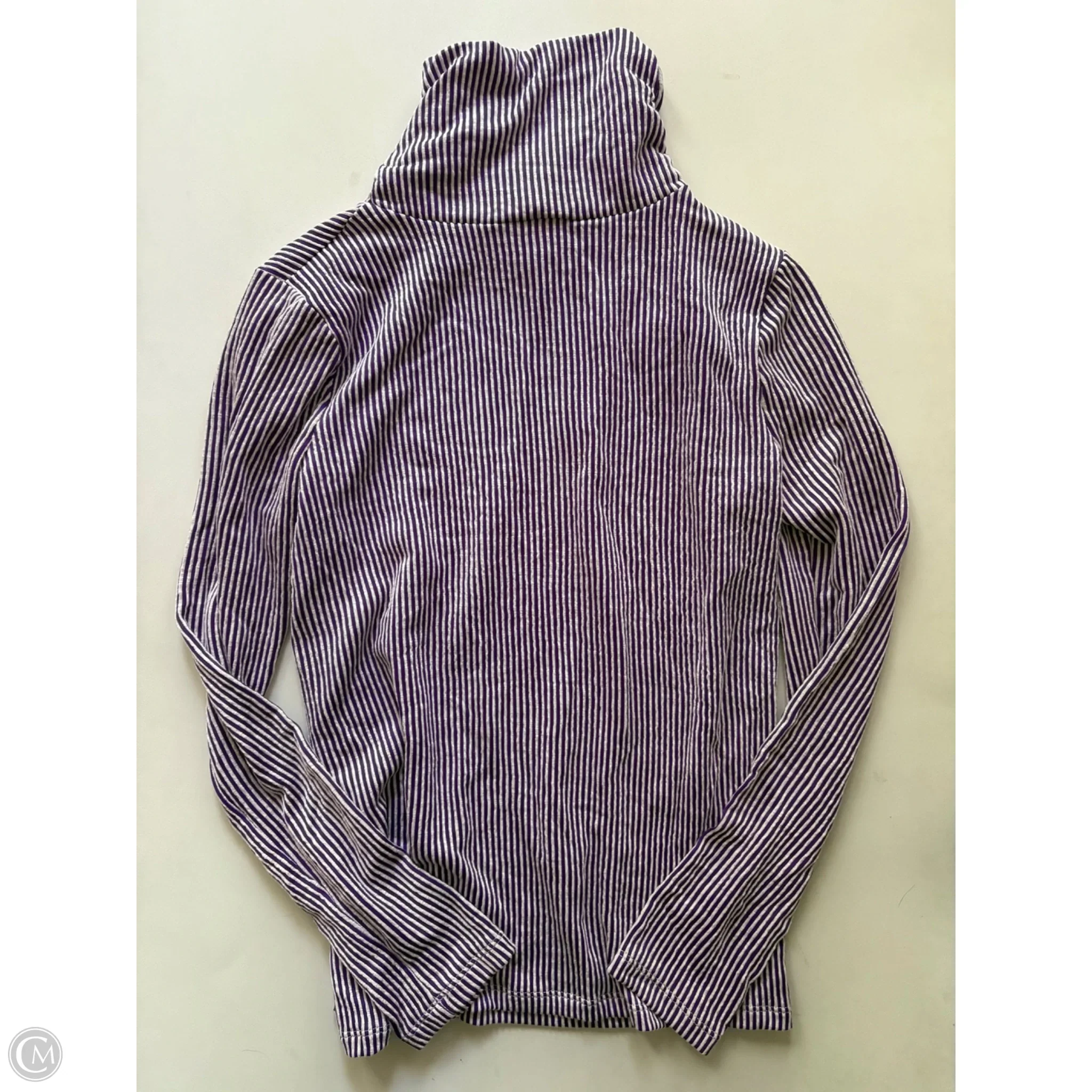 Top Long Sleeve By Zenana In Purple, Size: L - Image 2