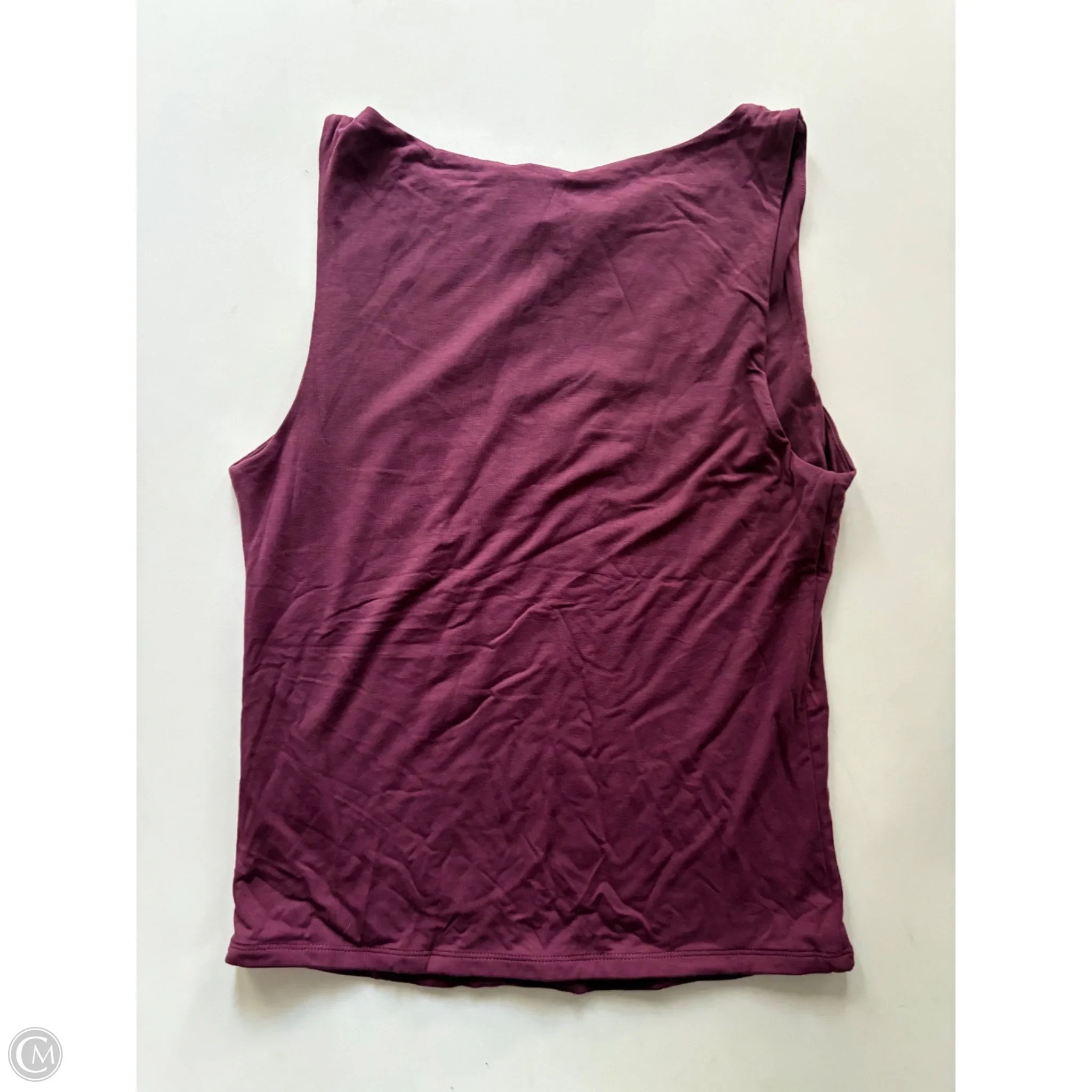Athletic Tank Top By Be Cool In Maroon, Size: L - Image 2