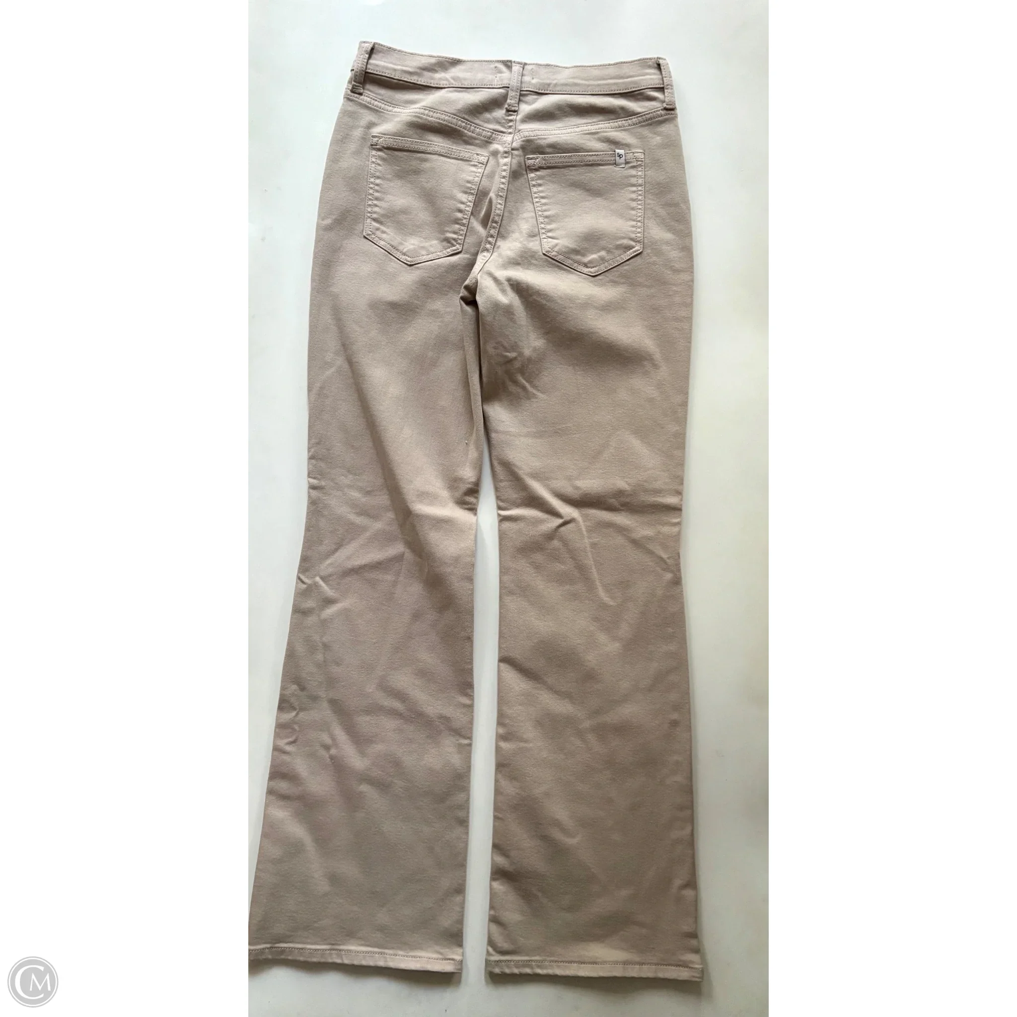 Jeans Wide Leg By Sneak Peek In Tan, Size: 4 - Image 2