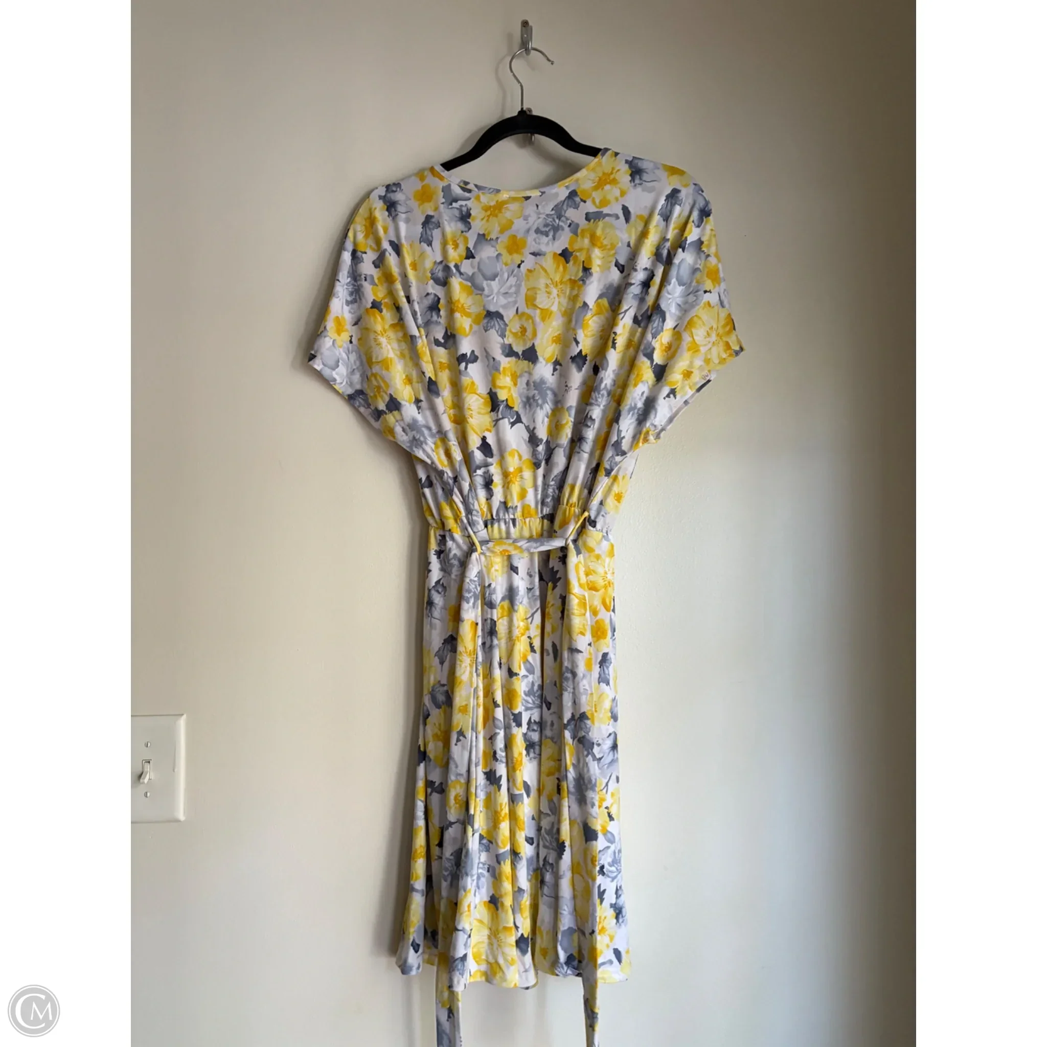 Dress Casual Midi By White Birch In Yellow, Size: Xl - Image 2