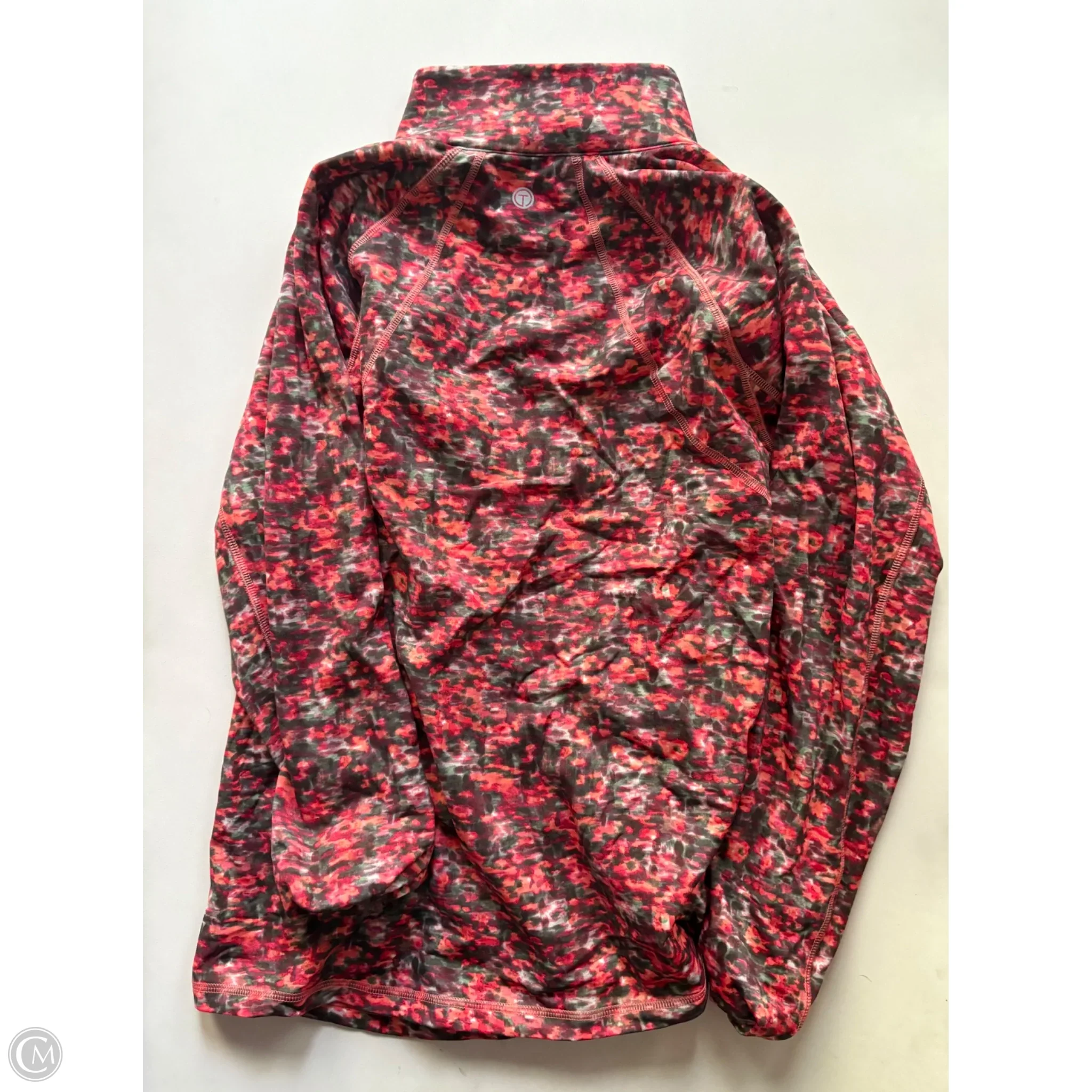Athletic Jacket By Talbots In Multi-colored, Size: Xl - Image 2