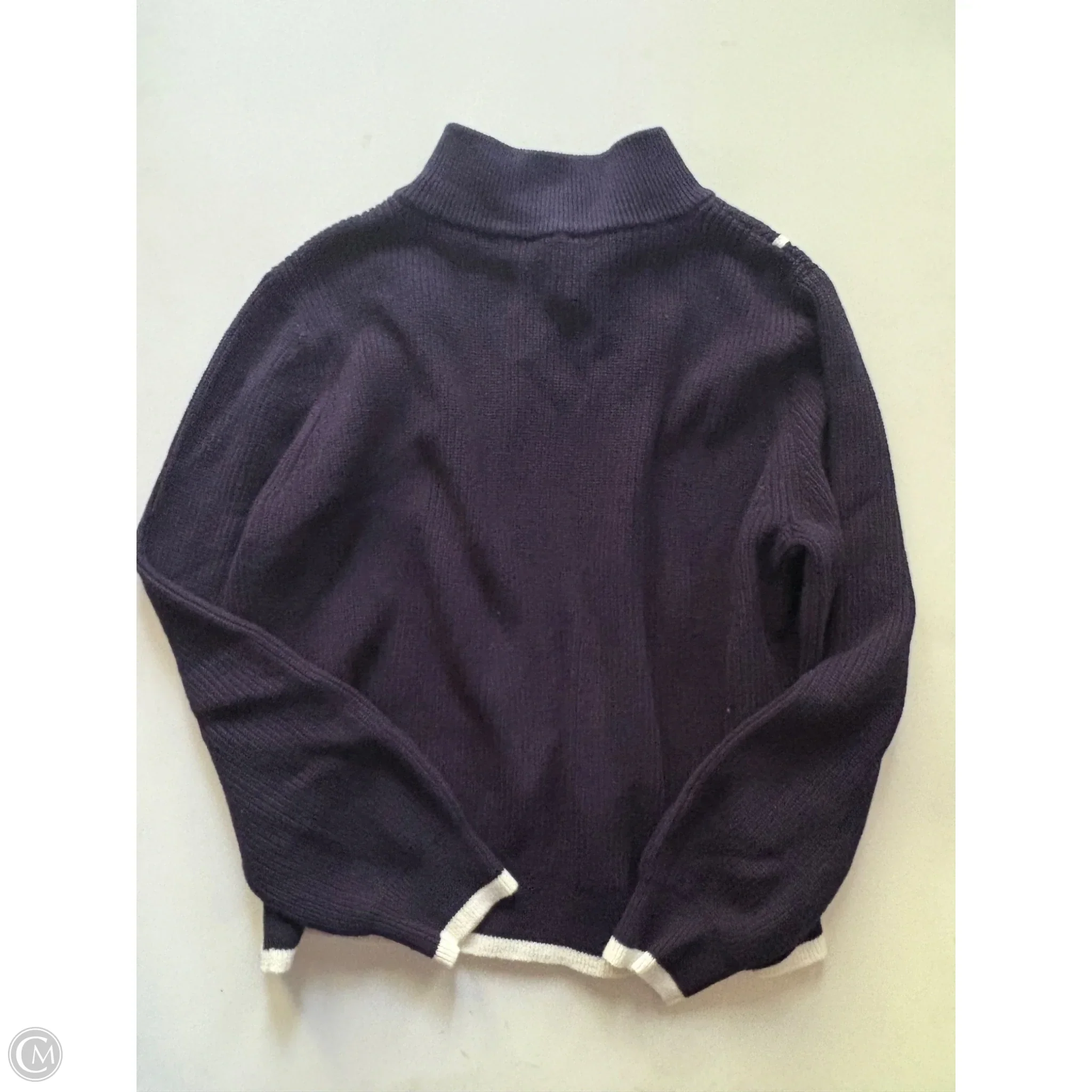 Jacket Other By Talbots In Navy, Size: L - Image 2