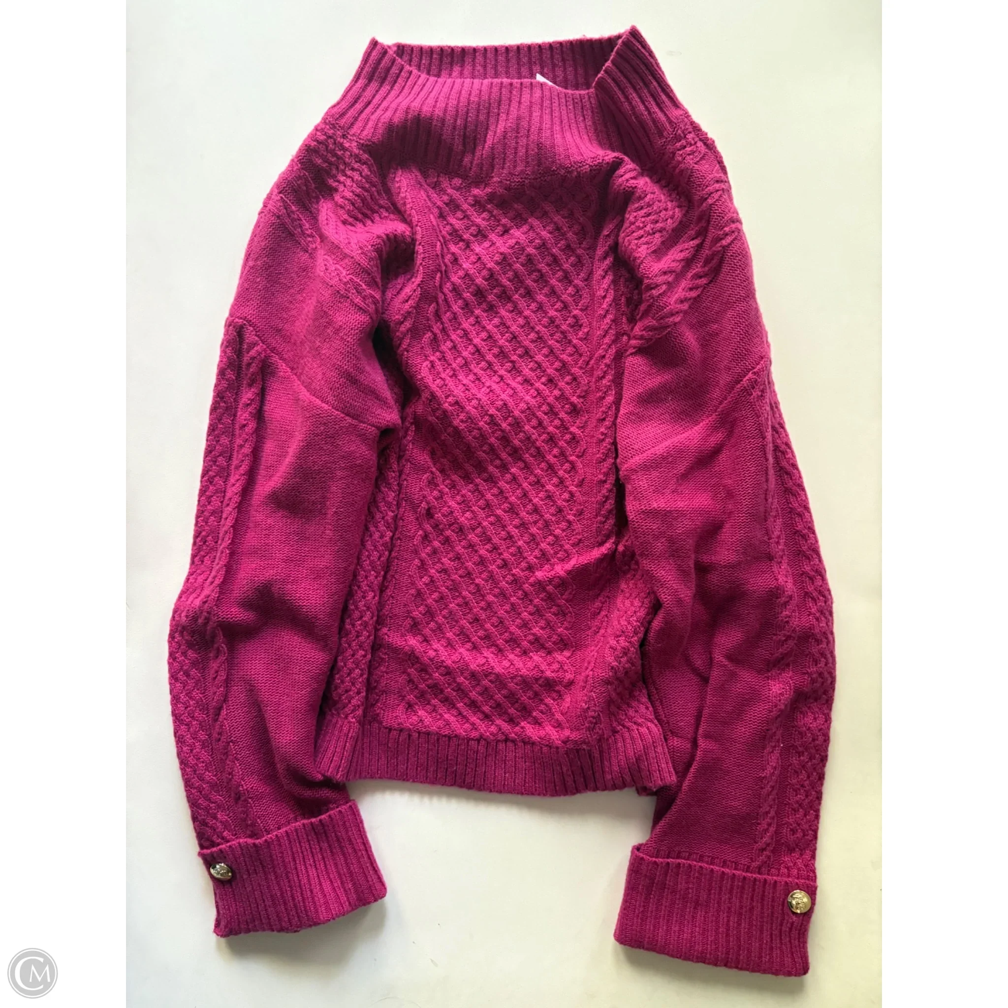 Sweater By Talbots In Pink, Size: L - Image 1