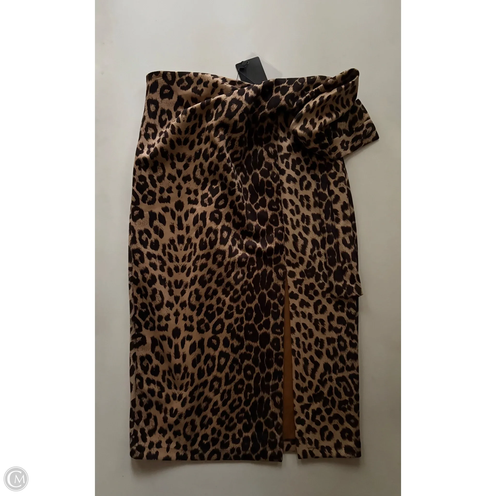 Skirt Midi By Fate In Animal Print, Size: 12 - Image 1
