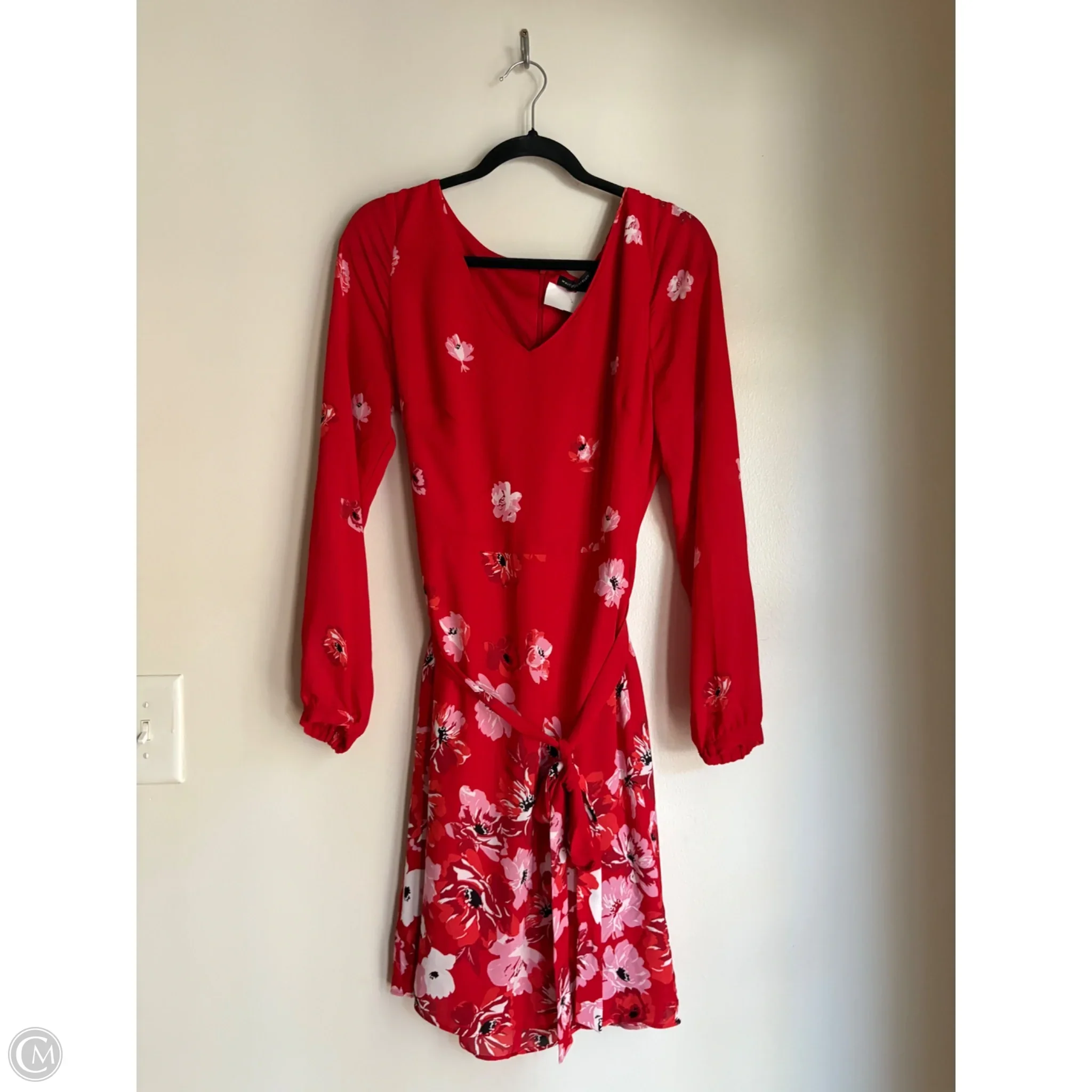Dress Work By White House Black Market In Red, Size: M - Image 1
