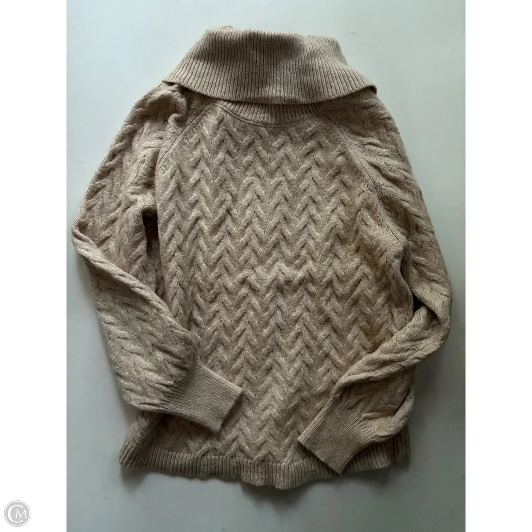 Sweater By St Johns Bay In Tan, Size: S - Image 1