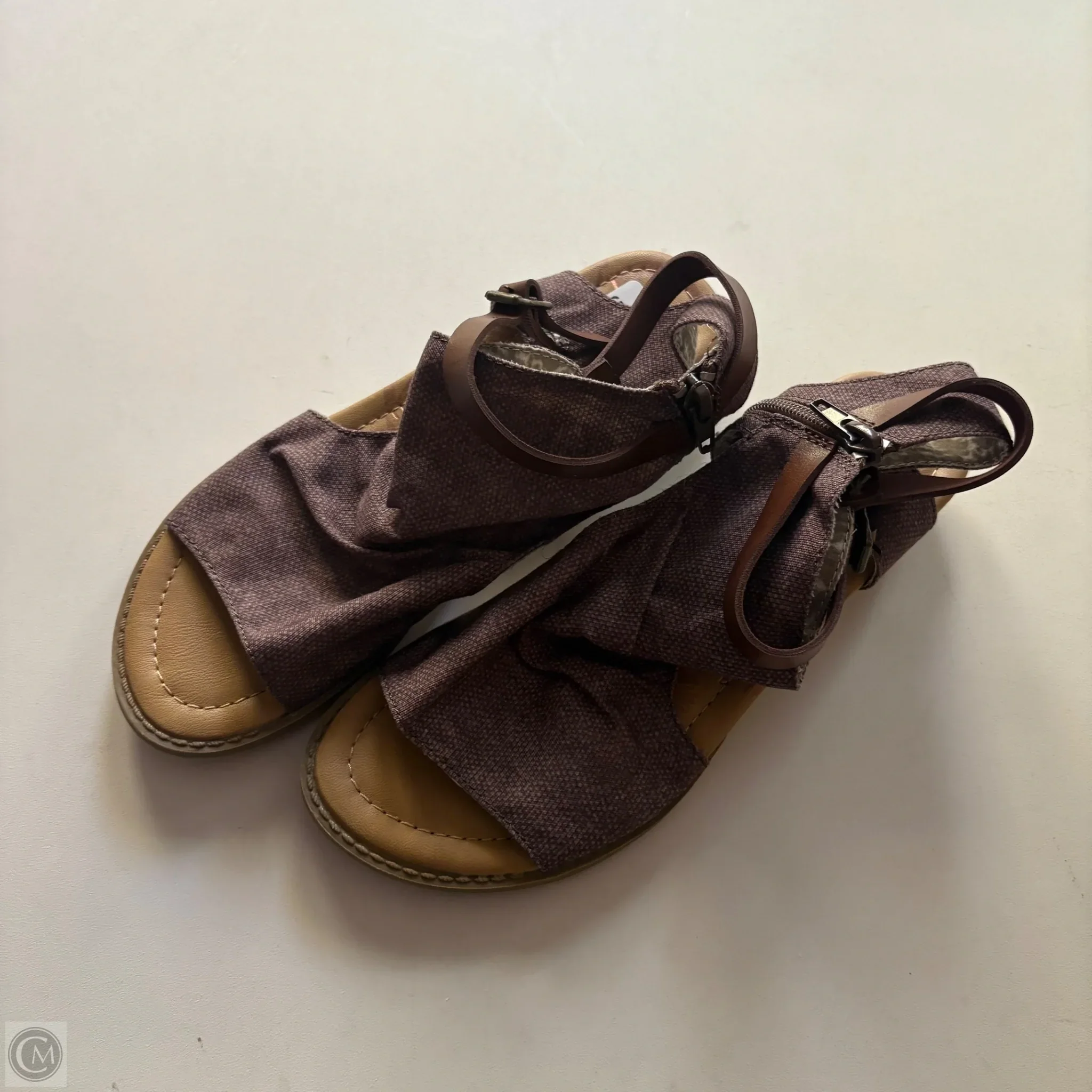 Sandals Flats By Blowfish In Brown, Size: 7.5 - Image 1