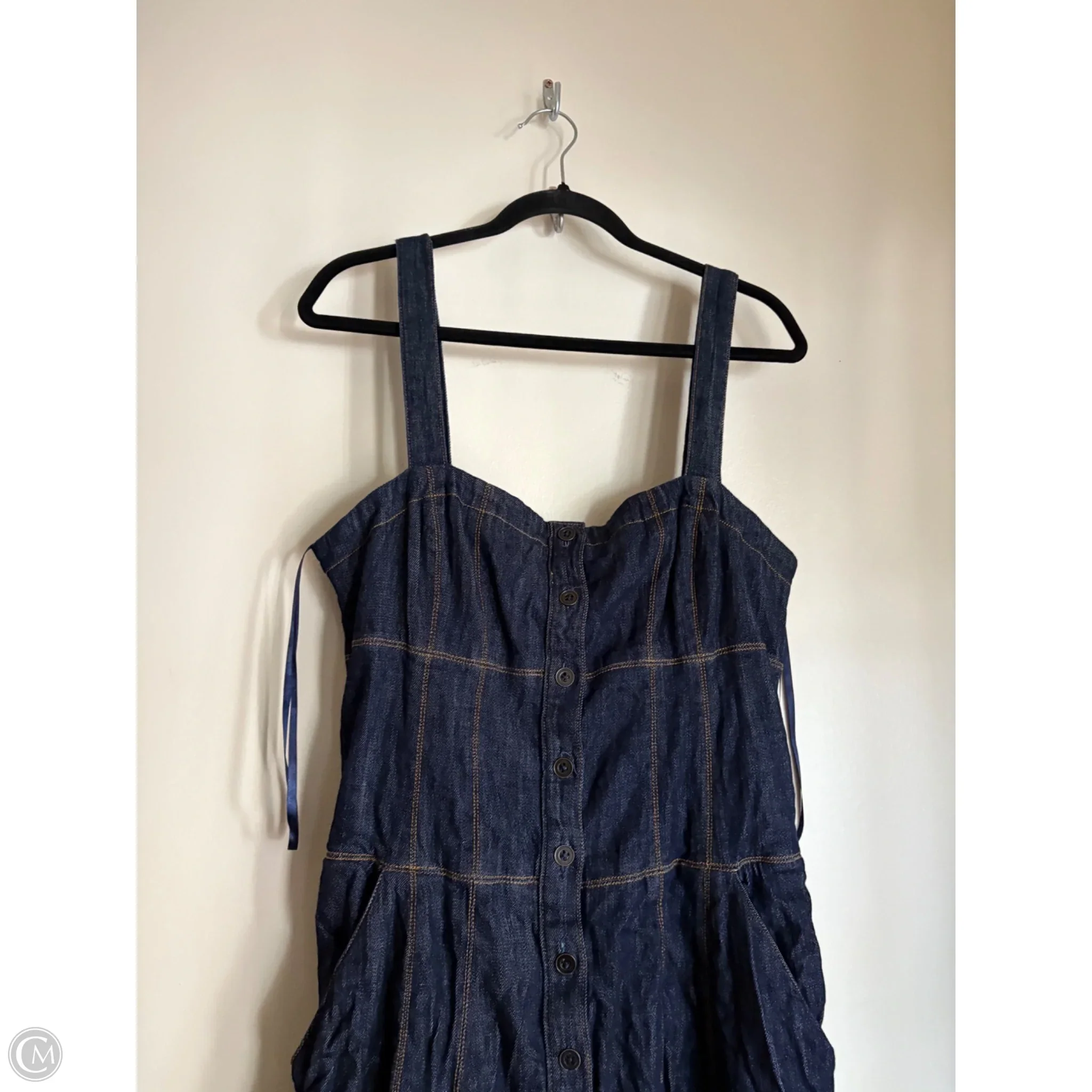 Dress Casual Maxi By Maeve In Blue, Size: Xl - Image 3